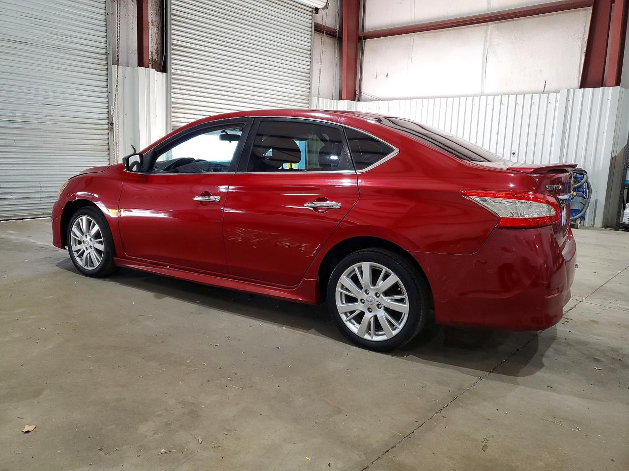 2013 Nissan Sentra S Maroon vin: 3N1AB7AP5DL669122