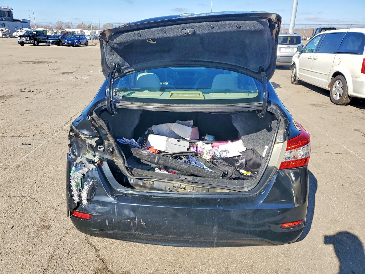 2013 Nissan Sentra S Черный vin: 3N1AB7AP5DL670156