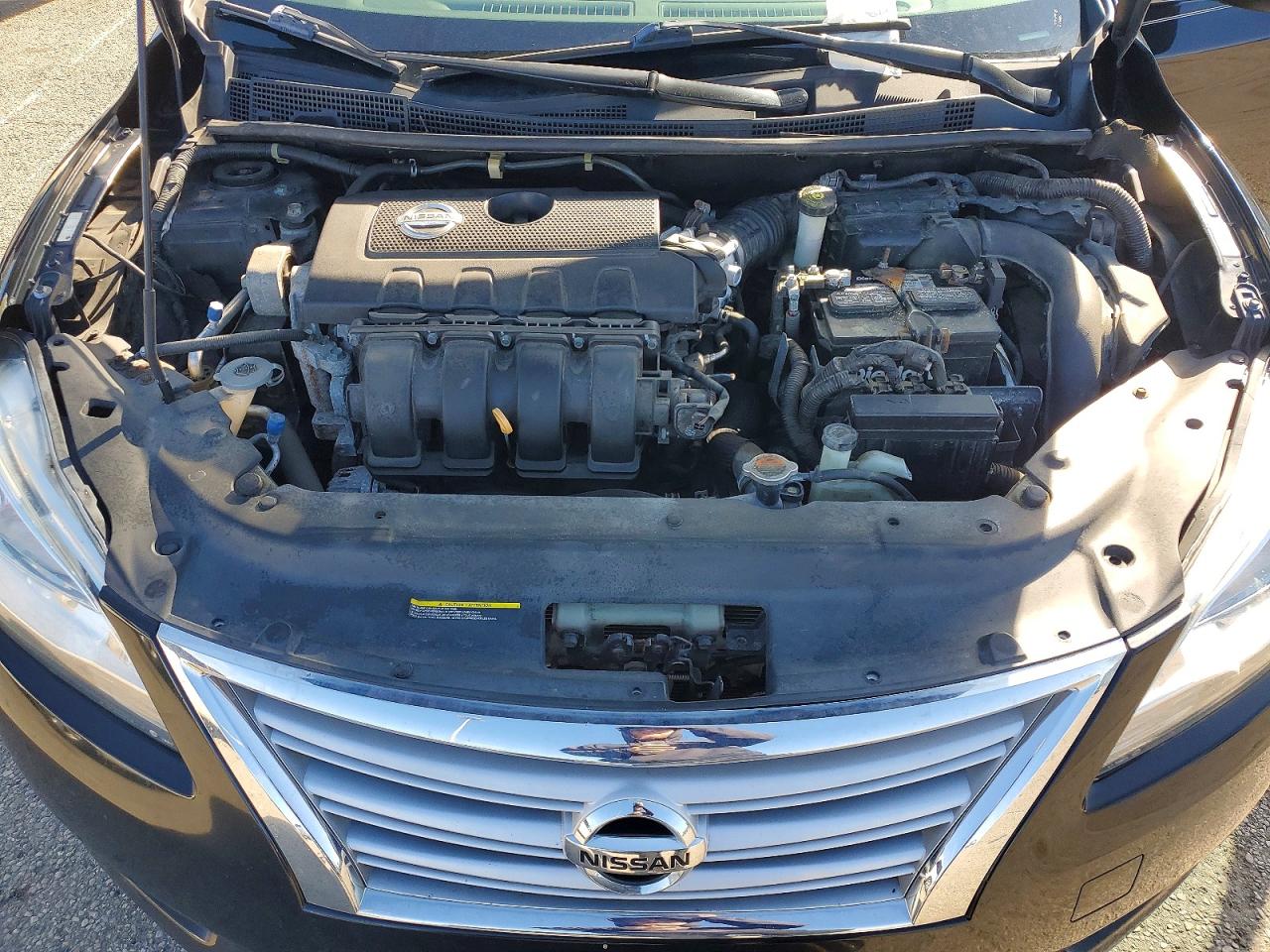 2013 Nissan Sentra S Черный vin: 3N1AB7AP5DL670156