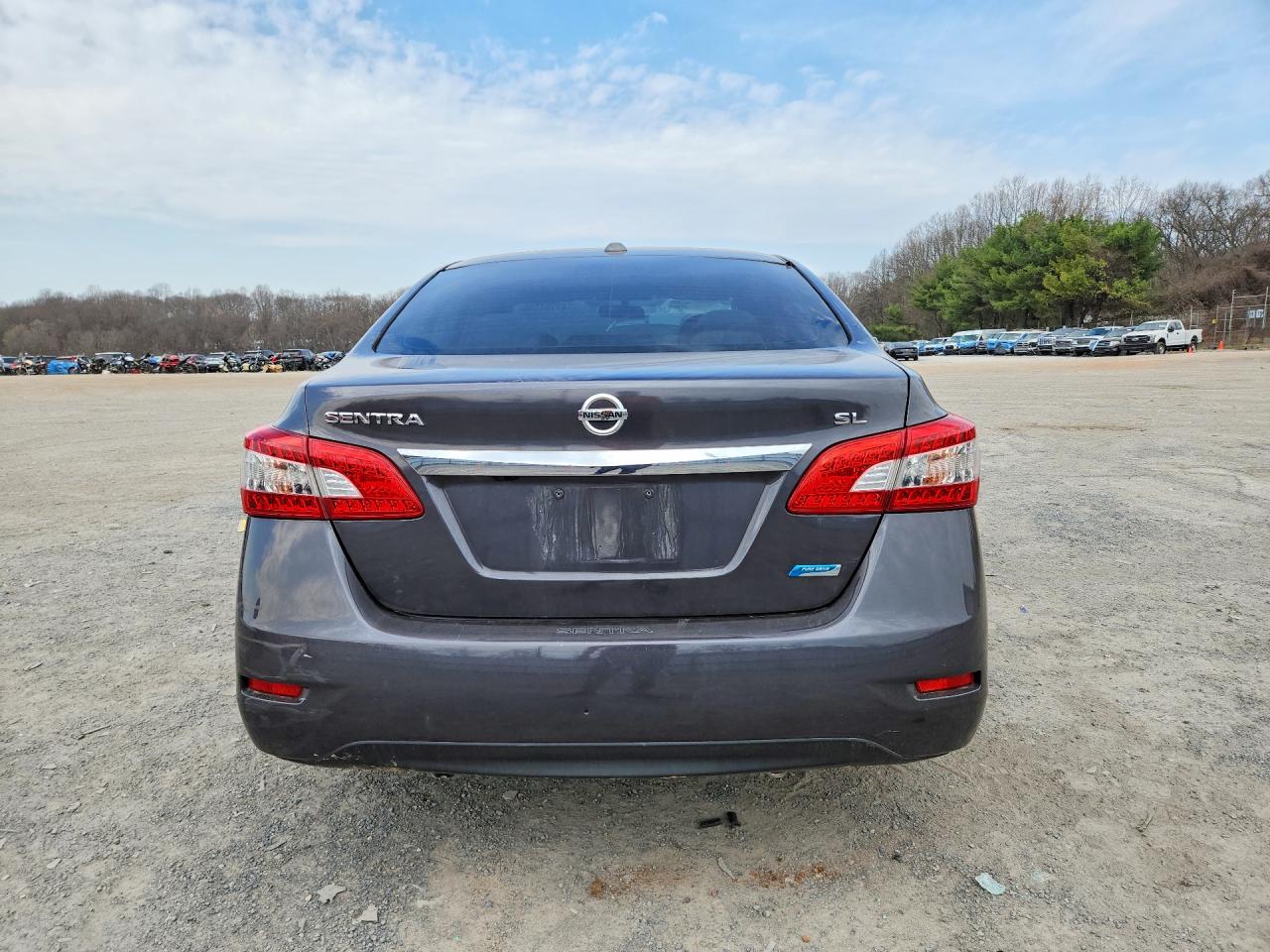 2013 Nissan Sentra S Gray vin: 3N1AB7AP5DL683845