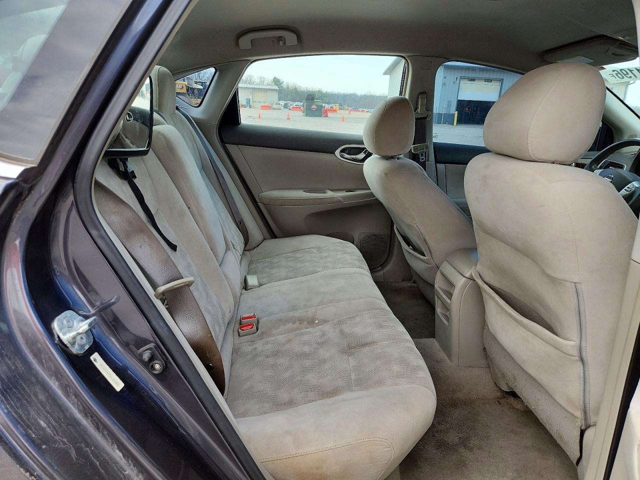 2013 Nissan Sentra S Gray vin: 3N1AB7AP5DL683845