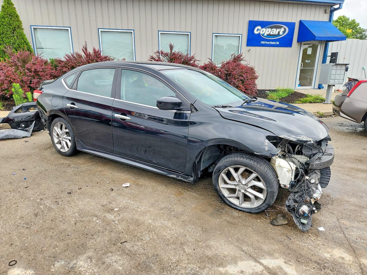 2013 Nissan Sentra S/sv/sr/sl Black vin: 3N1AB7AP5DL710848