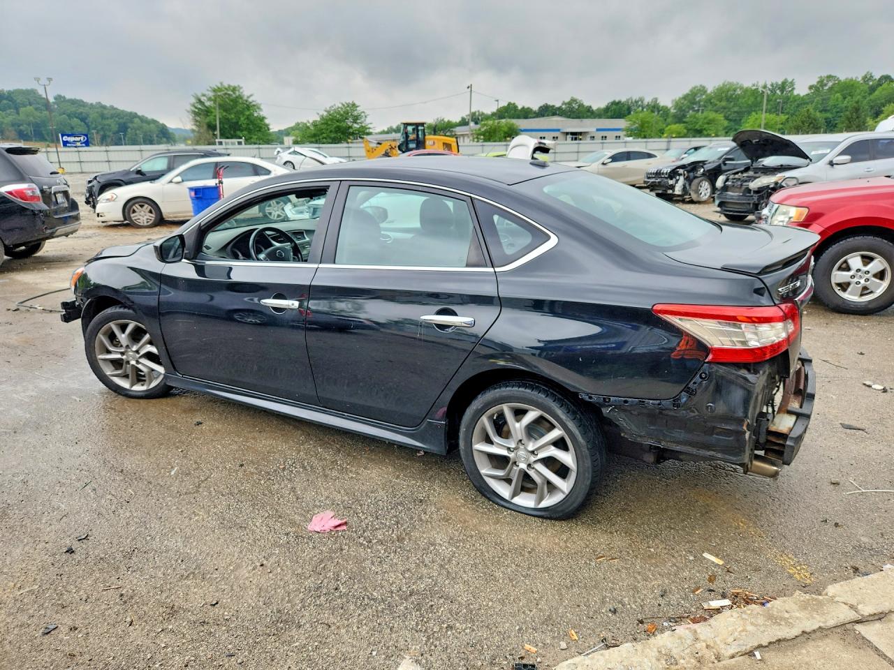2013 Nissan Sentra S/sv/sr/sl Black vin: 3N1AB7AP5DL710848