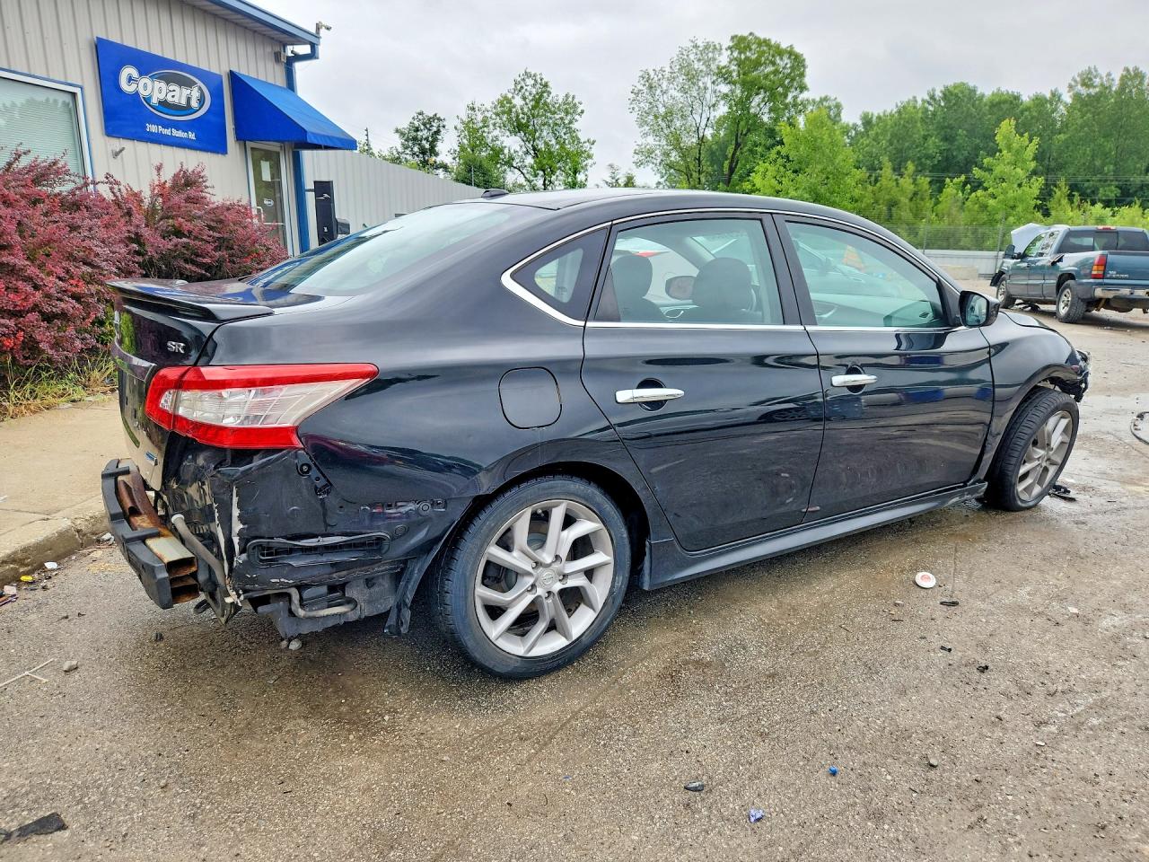 2013 Nissan Sentra S/sv/sr/sl Black vin: 3N1AB7AP5DL710848