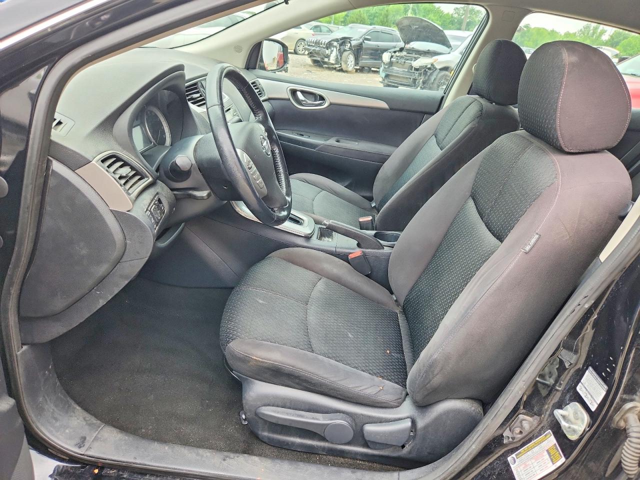 2013 Nissan Sentra S/sv/sr/sl Black vin: 3N1AB7AP5DL710848