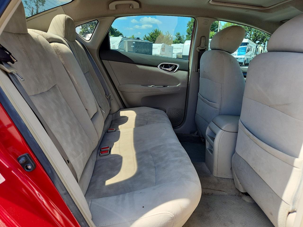 2013 Nissan Sentra S Red vin: 3N1AB7AP5DL713068