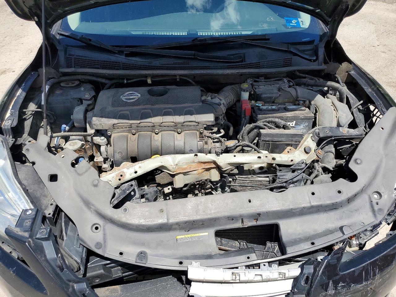 2013 Nissan Sentra S Черный vin: 3N1AB7AP5DL720764