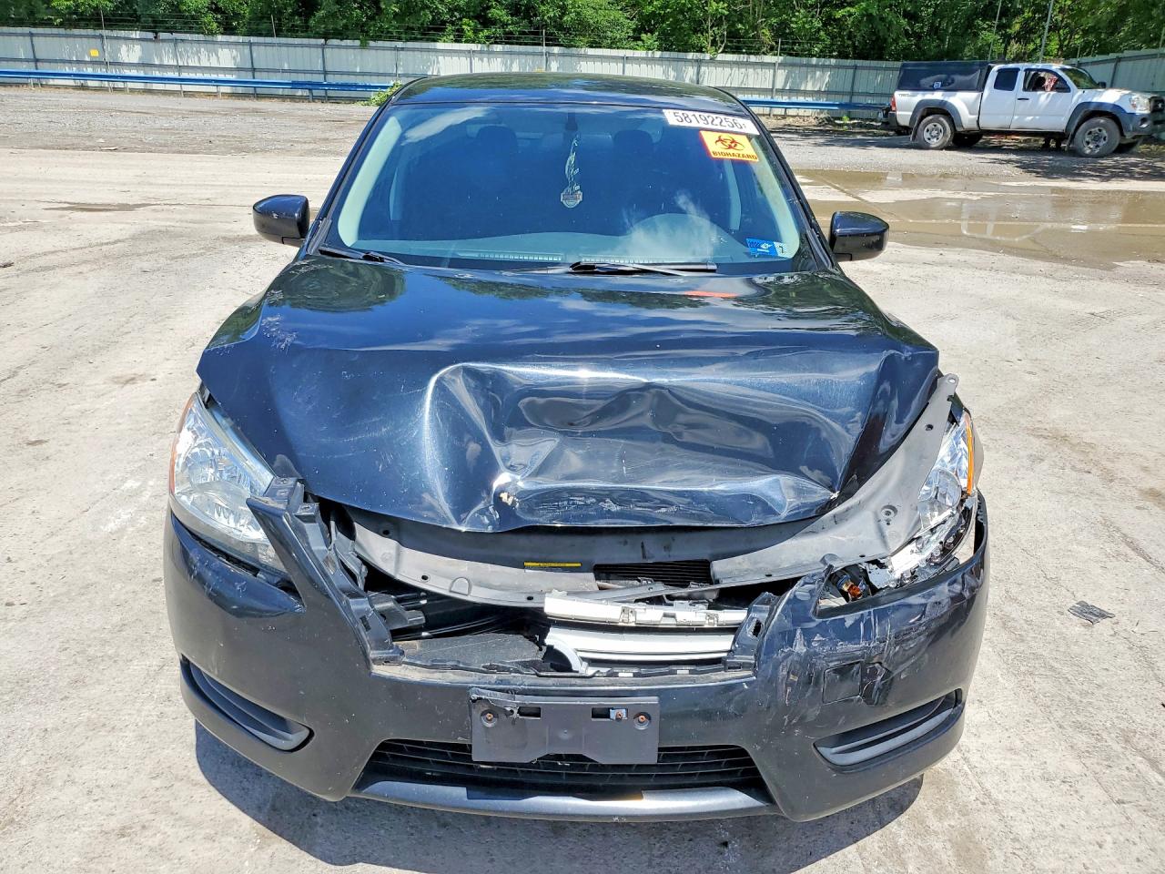 2013 Nissan Sentra S Черный vin: 3N1AB7AP5DL720764