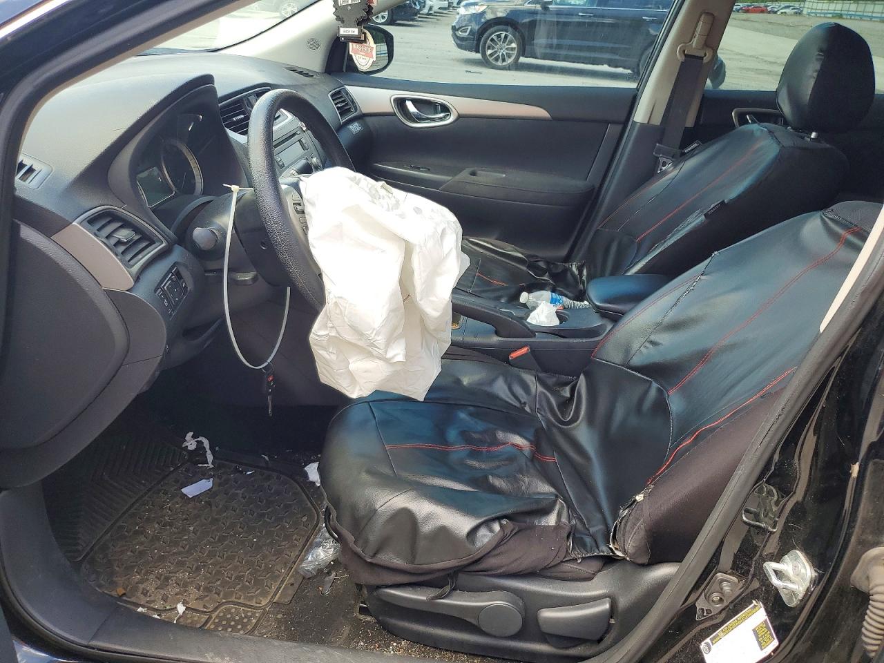 2013 Nissan Sentra S Черный vin: 3N1AB7AP5DL720764