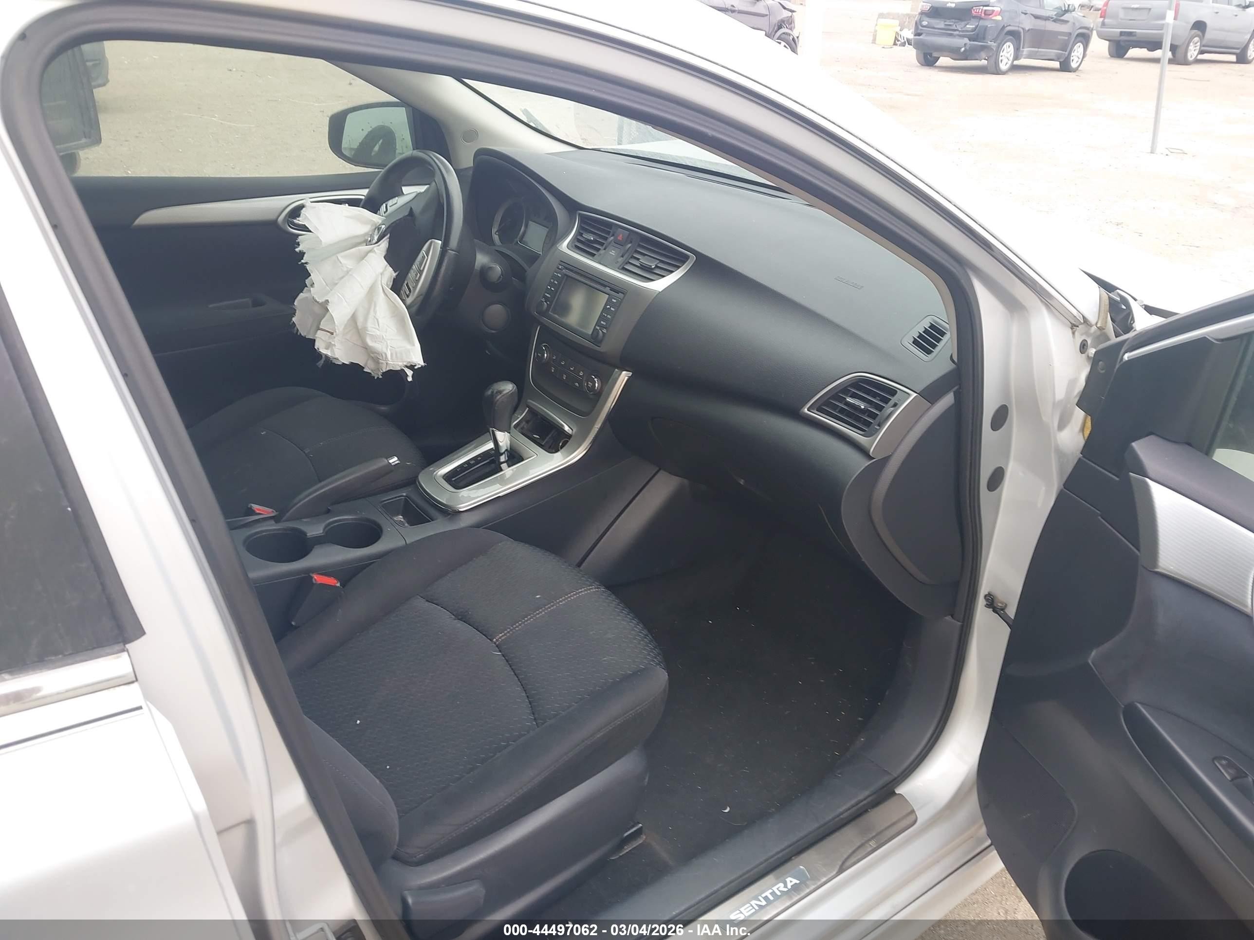 2013 Nissan Sentra Sr Silver vin: 3N1AB7AP5DL741730