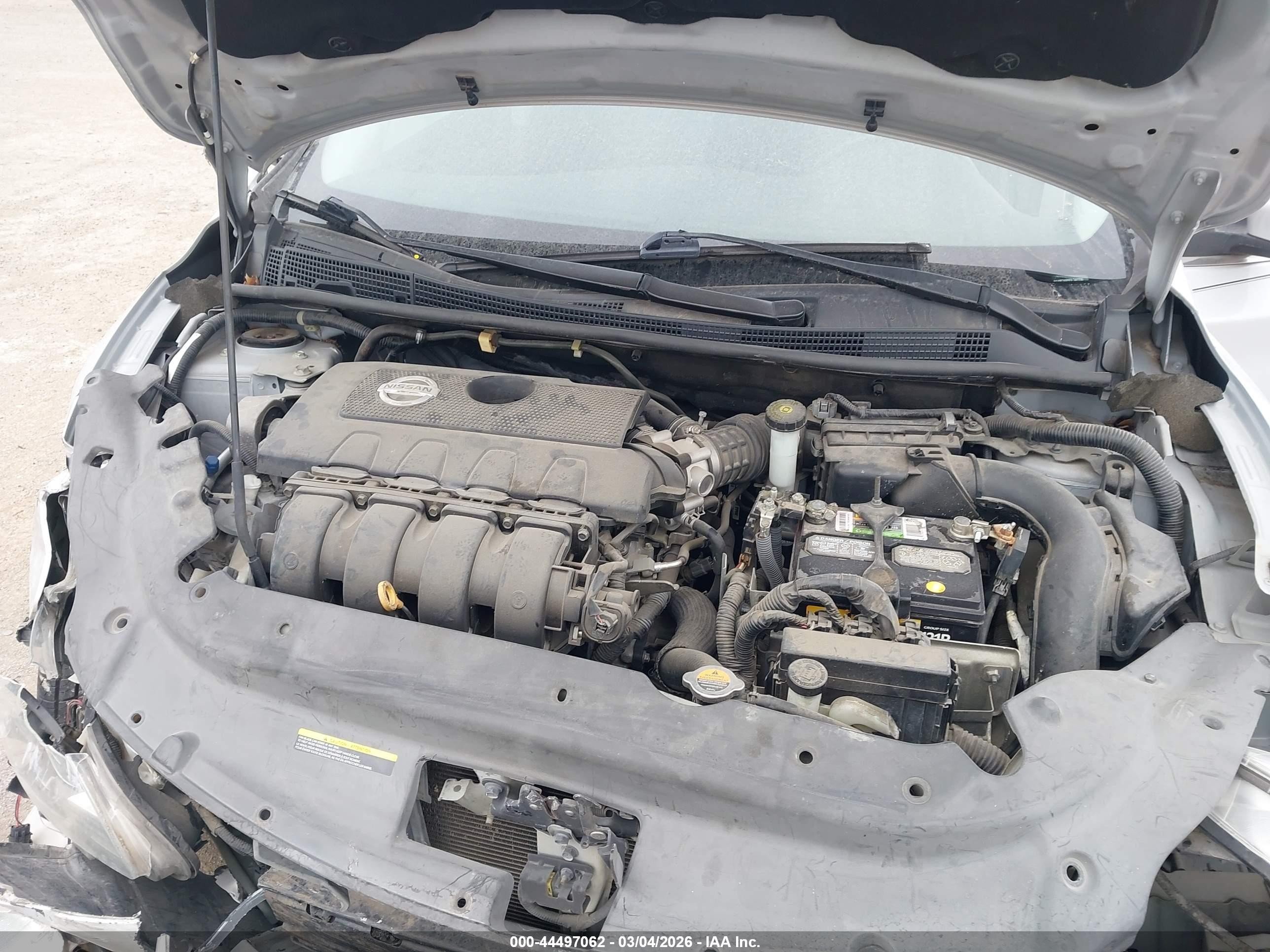 2013 Nissan Sentra Sr Silver vin: 3N1AB7AP5DL741730