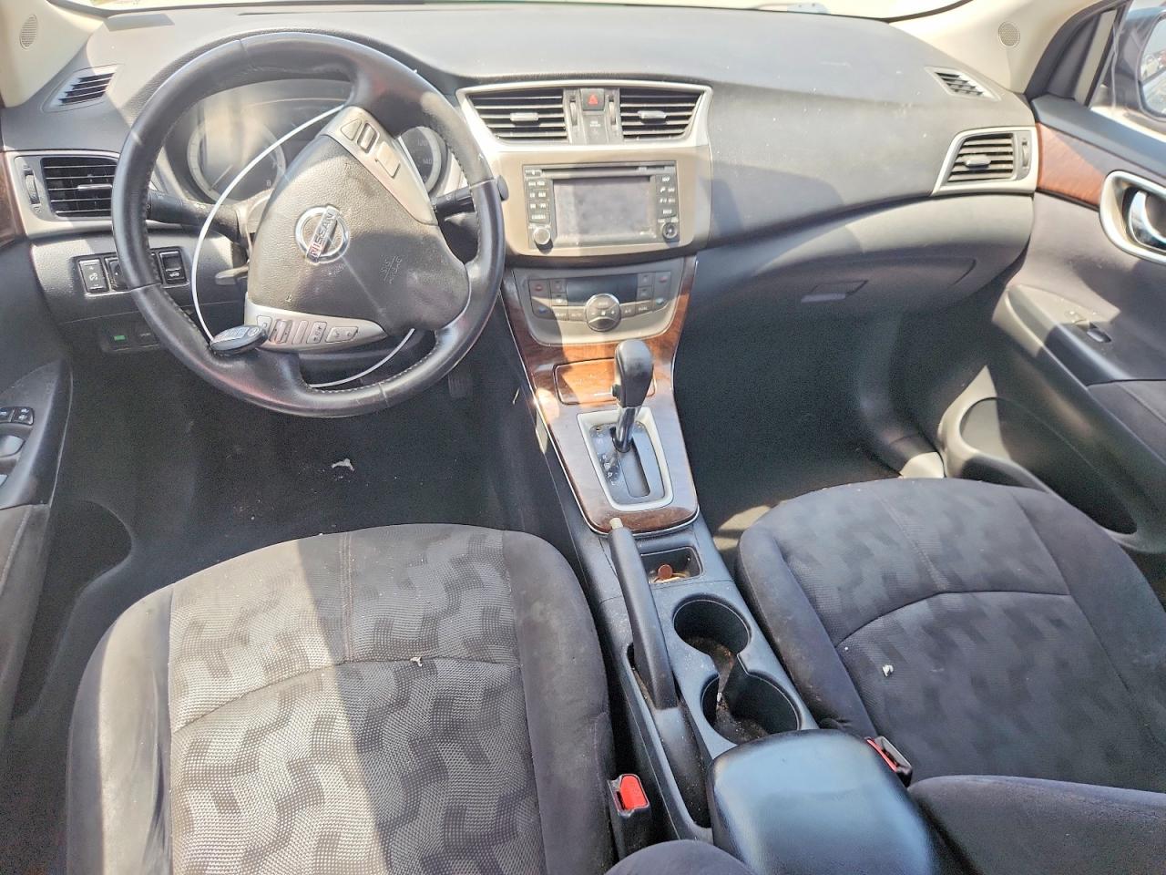 2013 Nissan Sentra S Blue vin: 3N1AB7AP5DL743249