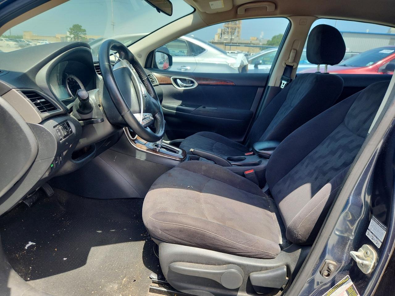 2013 Nissan Sentra S Blue vin: 3N1AB7AP5DL743249
