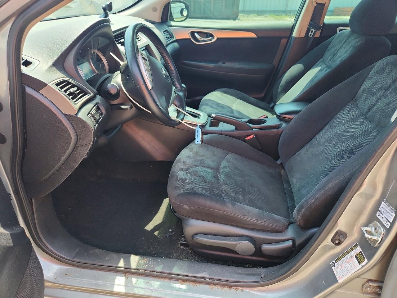 2013 Nissan Sentra S Silver vin: 3N1AB7AP5DL755997