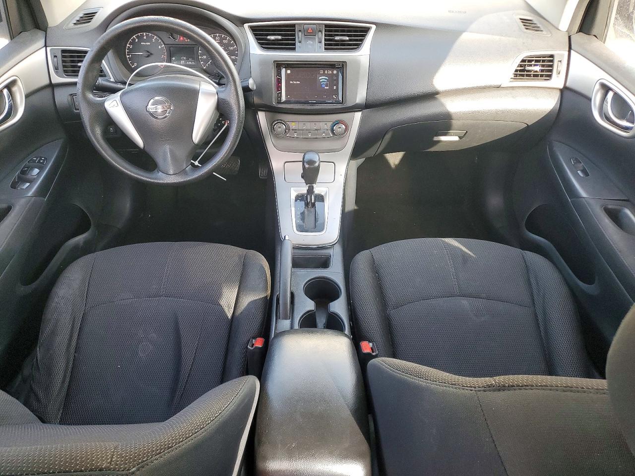 2013 Nissan Sentra S White vin: 3N1AB7AP5DL758415