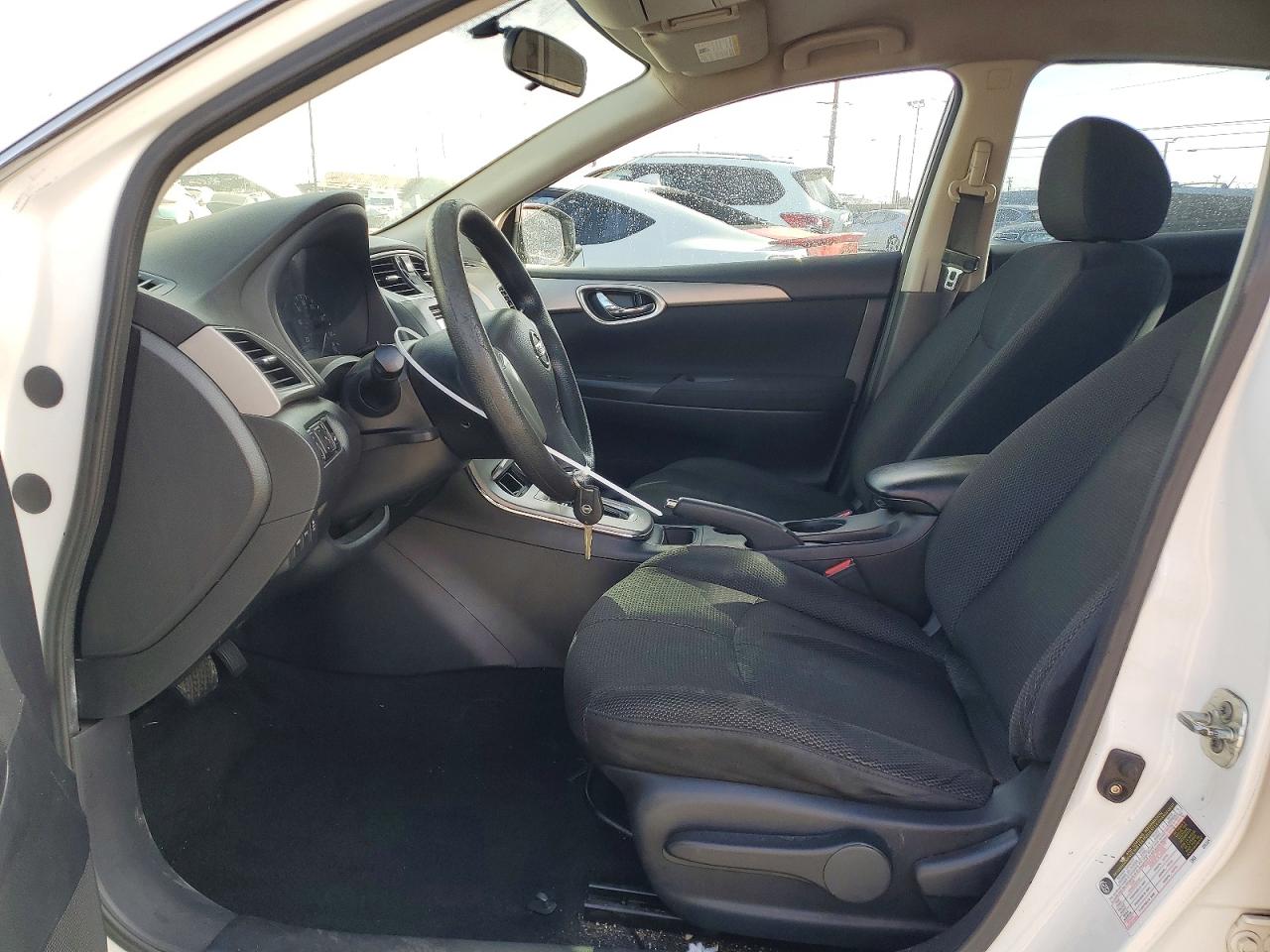 2013 Nissan Sentra S White vin: 3N1AB7AP5DL758415