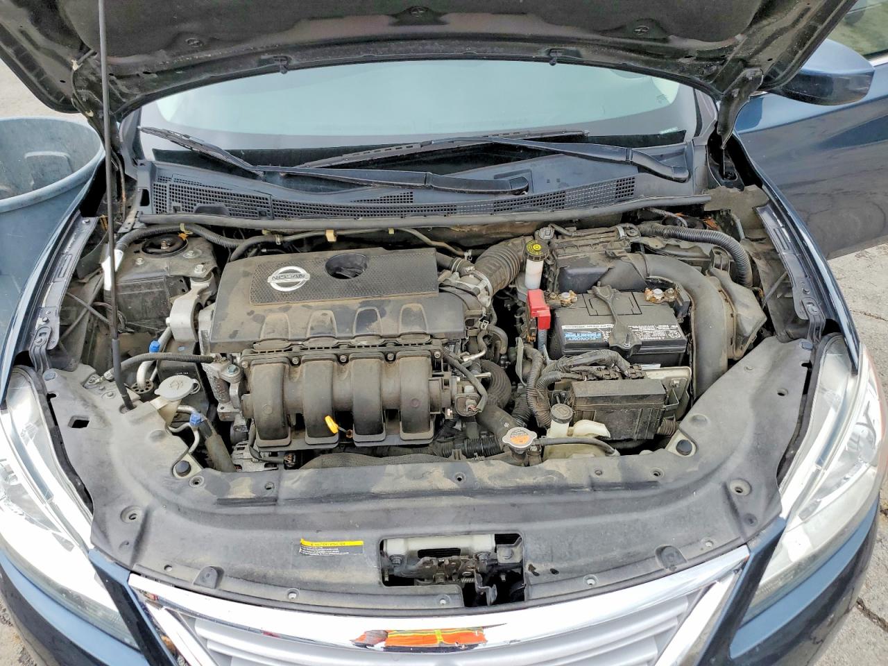 2013 Nissan Sentra S Синий vin: 3N1AB7AP5DL779250