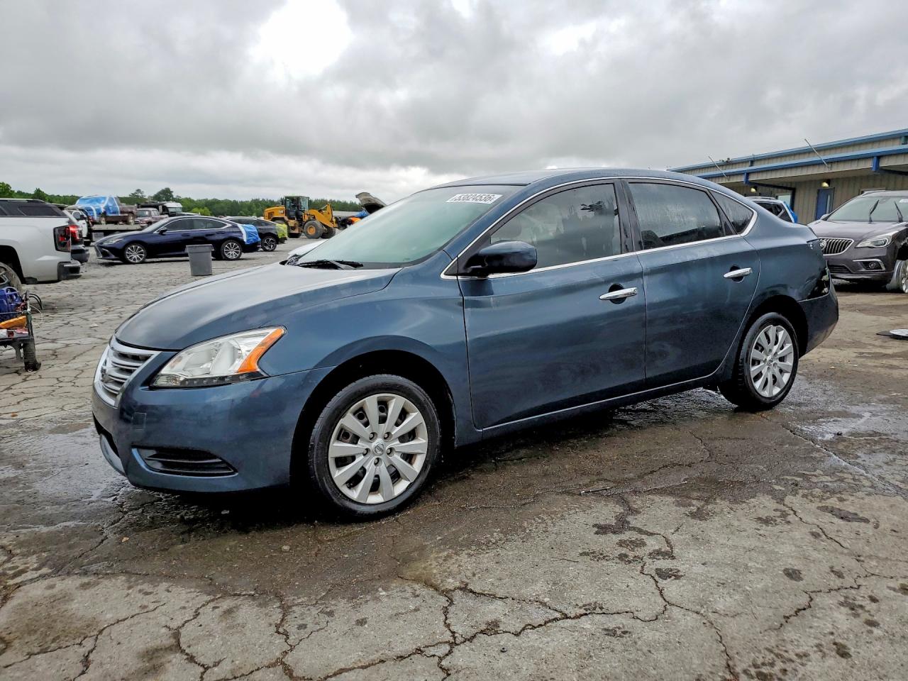 2013 Nissan Sentra S Синий vin: 3N1AB7AP5DL779250