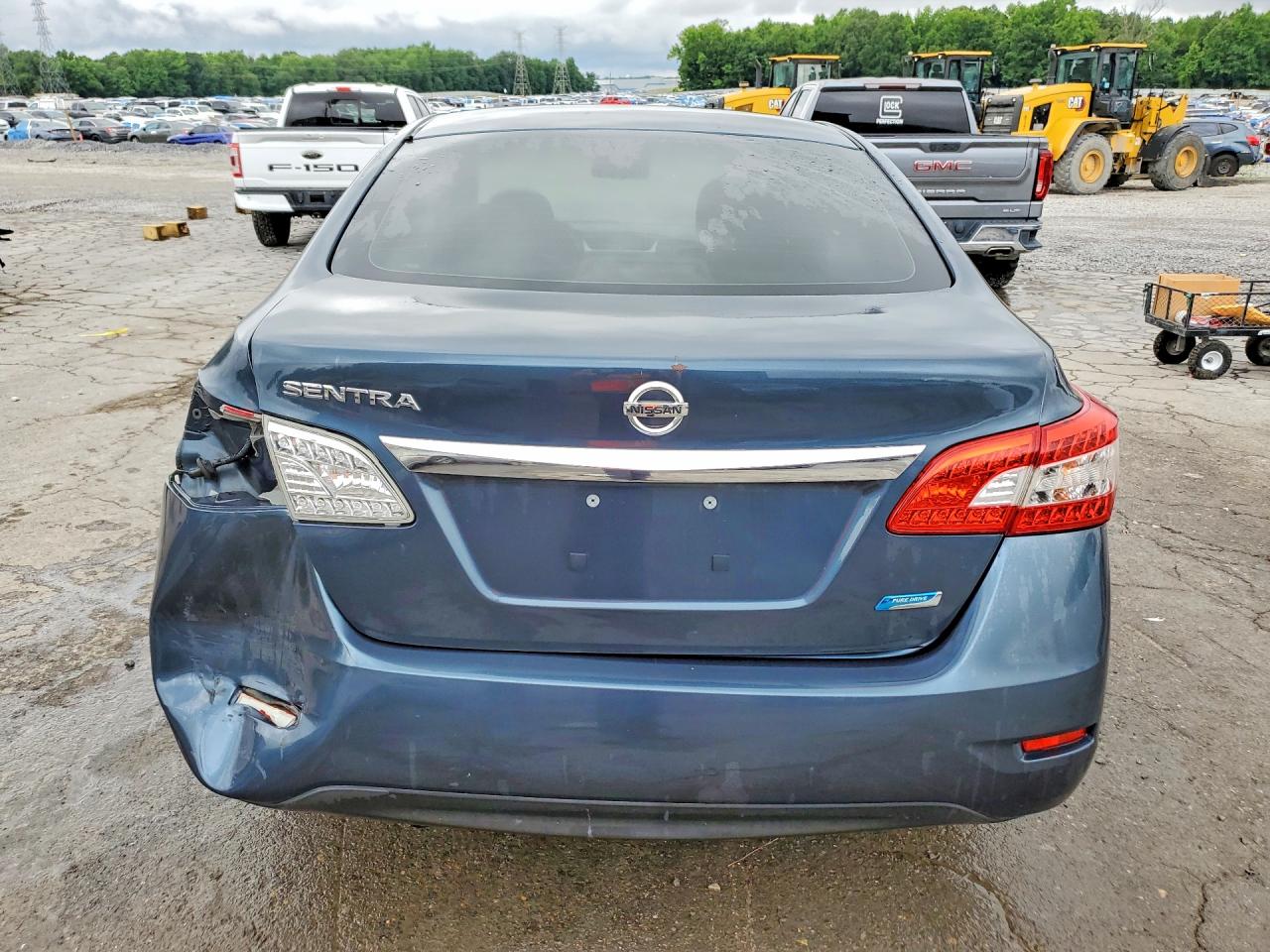 2013 Nissan Sentra S Синий vin: 3N1AB7AP5DL779250
