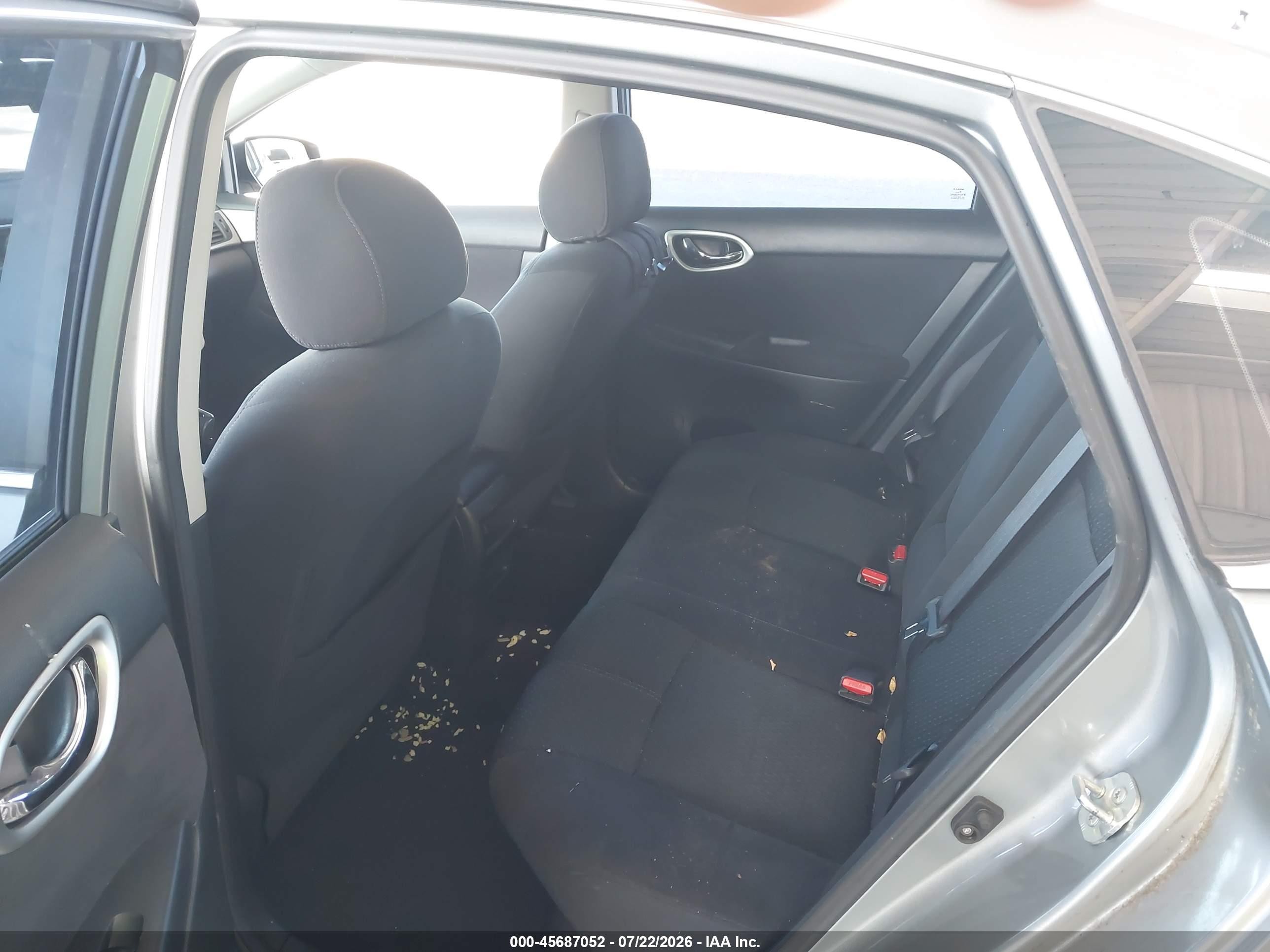 2013 Nissan Sentra Sr Серый vin: 3N1AB7AP5DL781242
