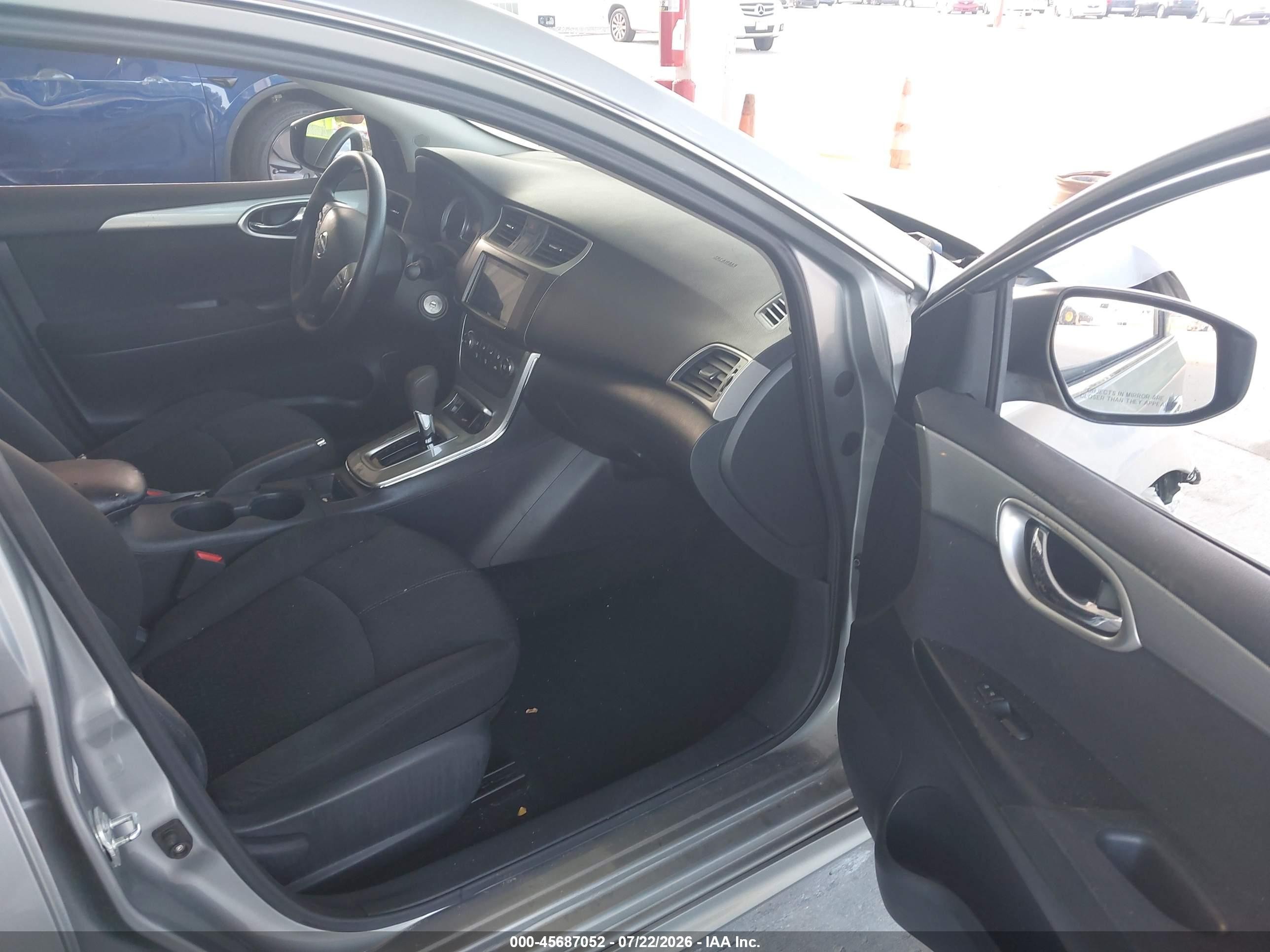 2013 Nissan Sentra Sr Серый vin: 3N1AB7AP5DL781242