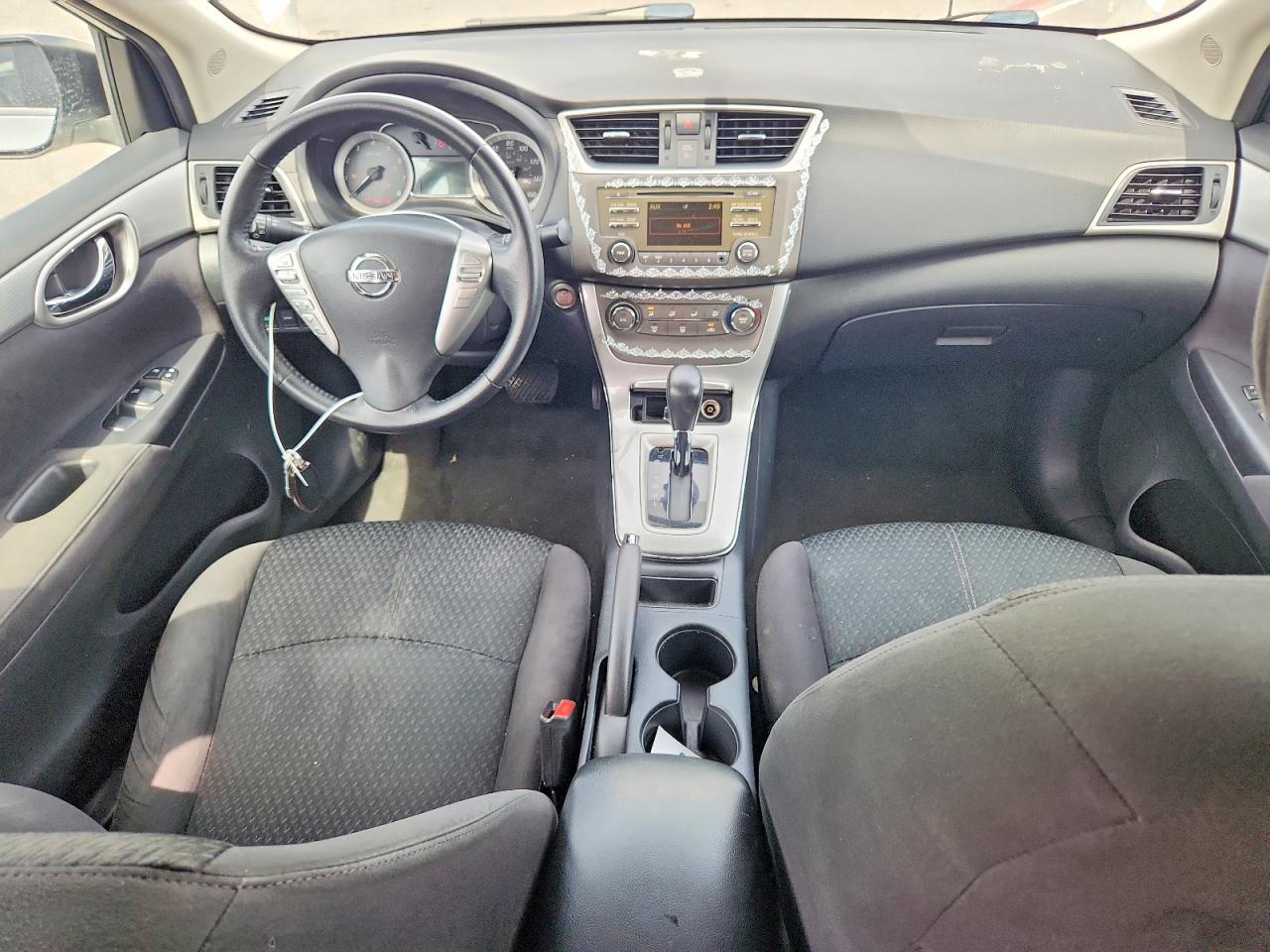 2013 Nissan Sentra S White vin: 3N1AB7AP5DL785923