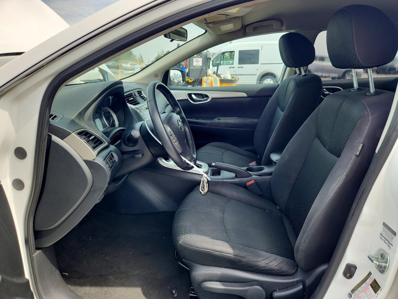 2013 Nissan Sentra S White vin: 3N1AB7AP5DL785923