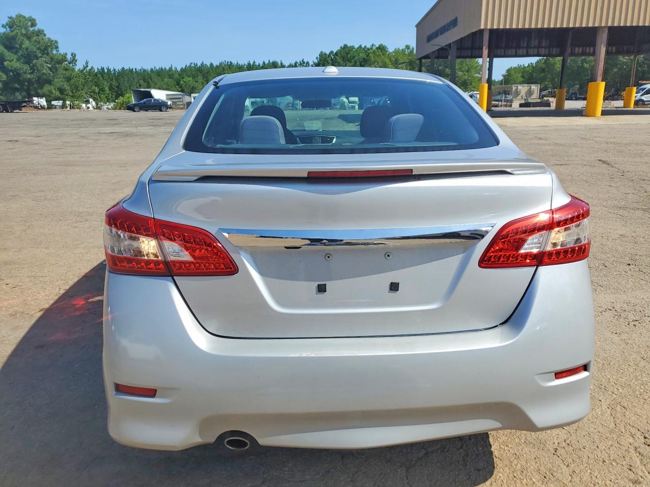 2013 Nissan Sentra S Silver vin: 3N1AB7AP5DL788935