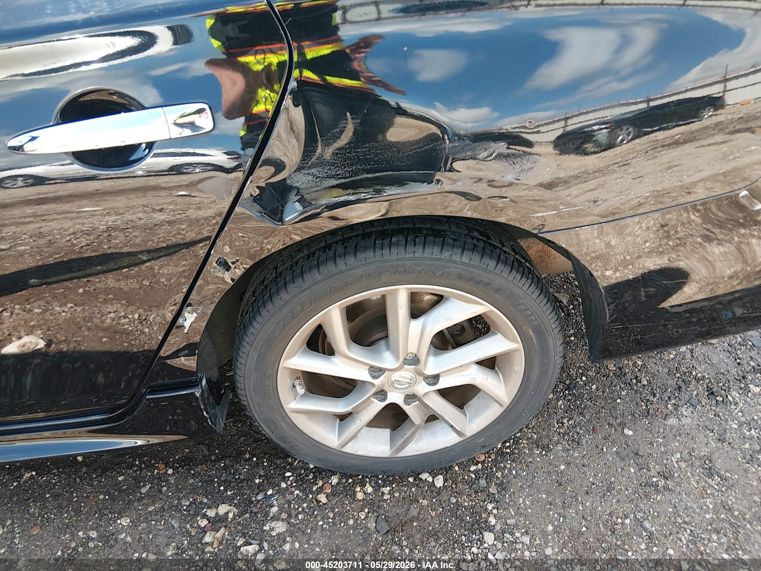 2013 Nissan Sentra Sr Black vin: 3N1AB7AP5DL791995