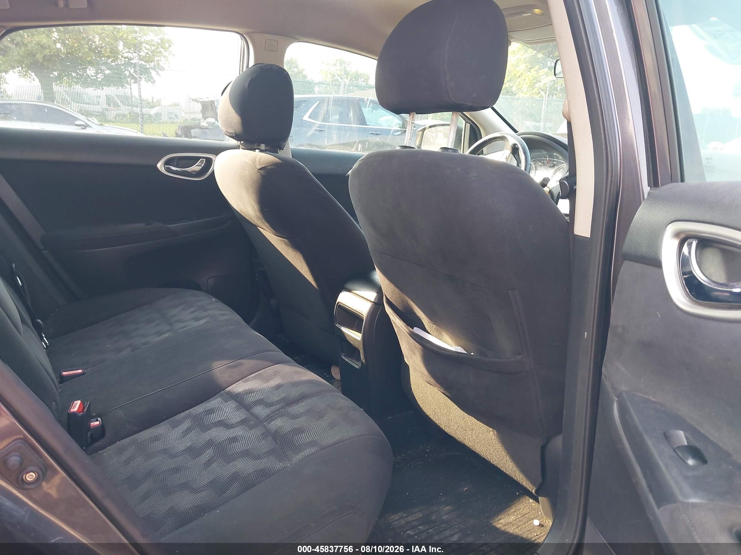2013 Nissan Sentra Sv Gray vin: 3N1AB7AP5DL798834