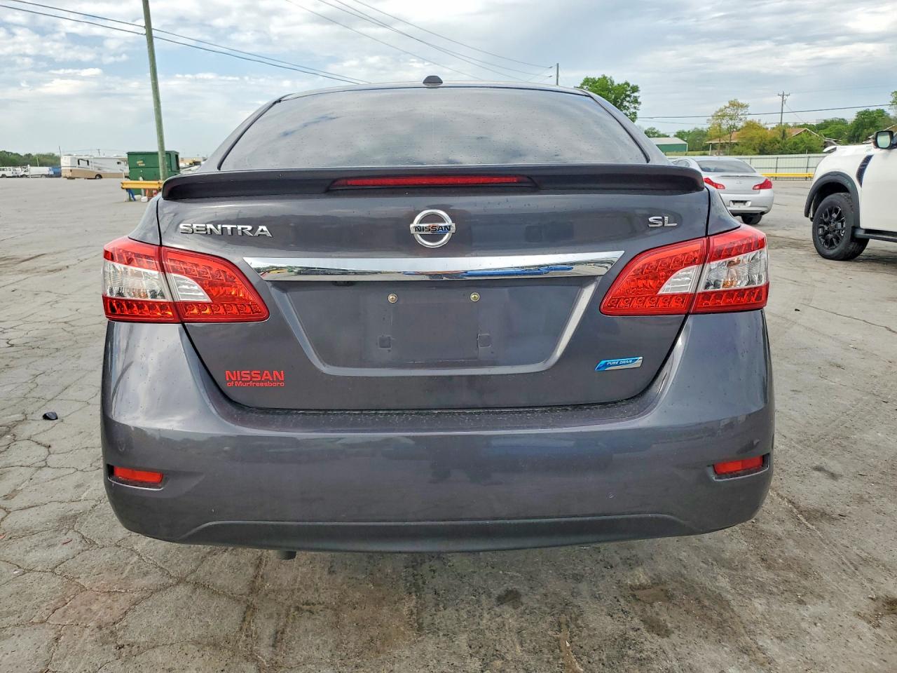 2014 Nissan Sentra Sl Gray vin: 3N1AB7AP5EL608807