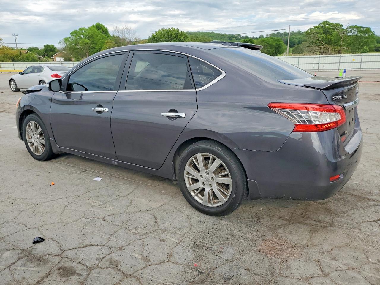 2014 Nissan Sentra Sl Gray vin: 3N1AB7AP5EL608807
