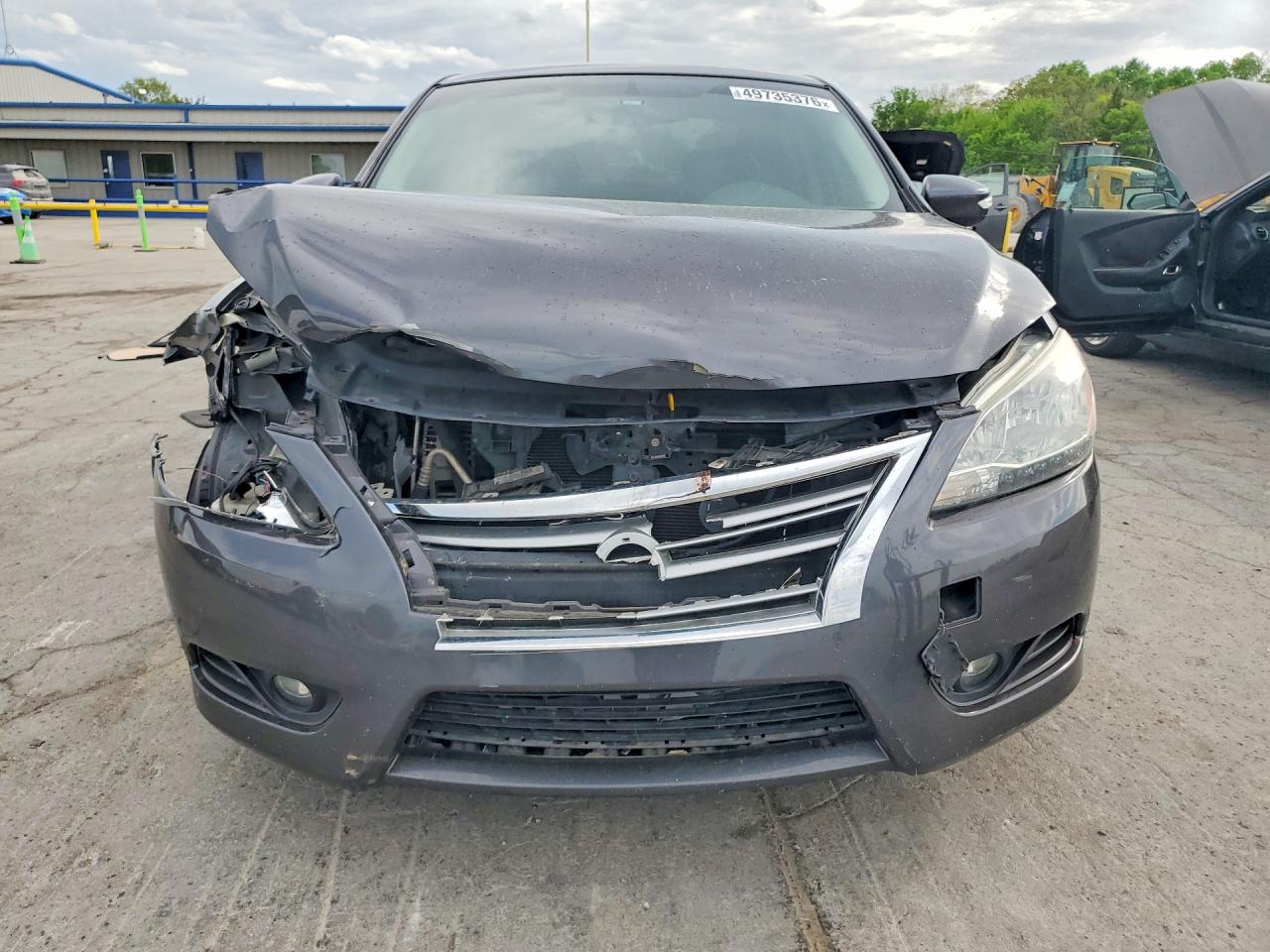 2014 Nissan Sentra Sl Gray vin: 3N1AB7AP5EL608807