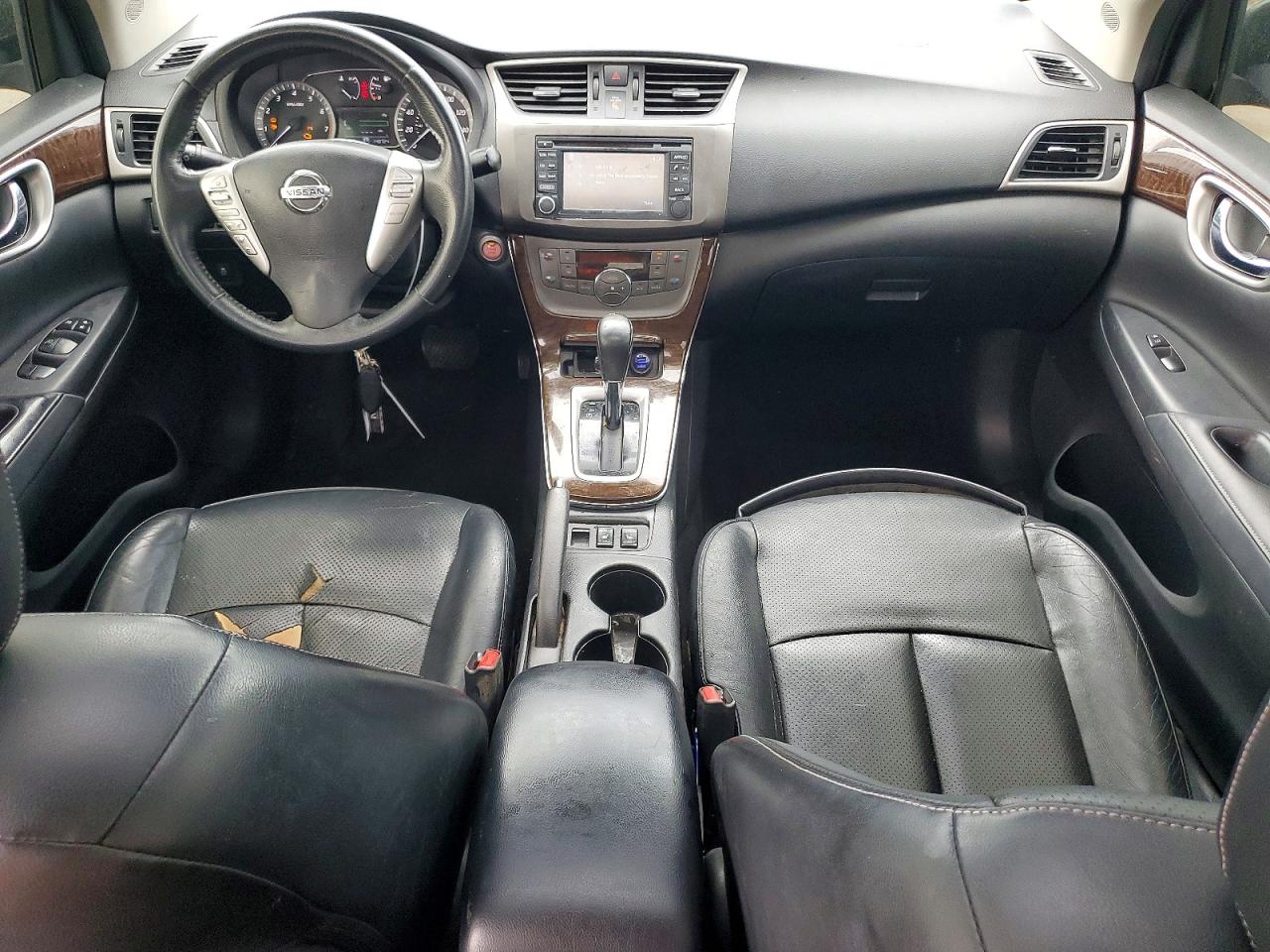 2014 Nissan Sentra Sl Gray vin: 3N1AB7AP5EL608807