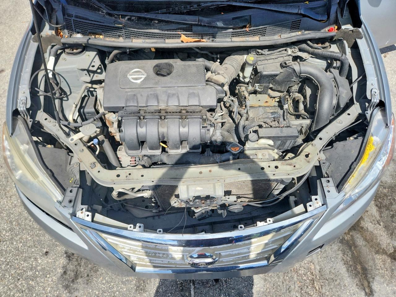 2014 Nissan Sentra Sv Gray vin: 3N1AB7AP5EL617863