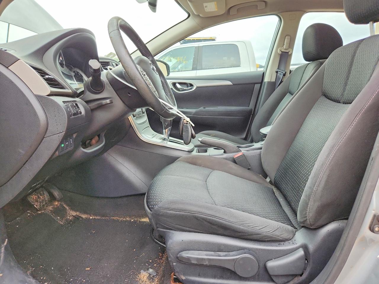 2014 Nissan Sentra Sr Silver vin: 3N1AB7AP5EL627339
