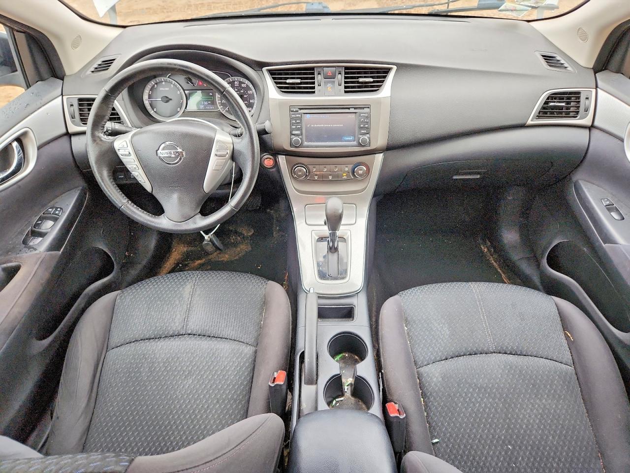2014 Nissan Sentra Sr Silver vin: 3N1AB7AP5EL627339