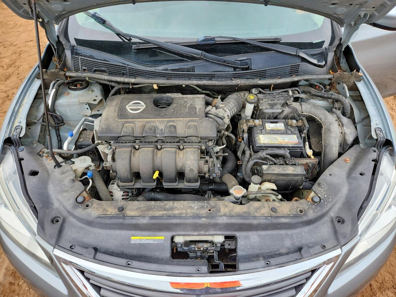 2014 Nissan Sentra Sr Silver vin: 3N1AB7AP5EL627339
