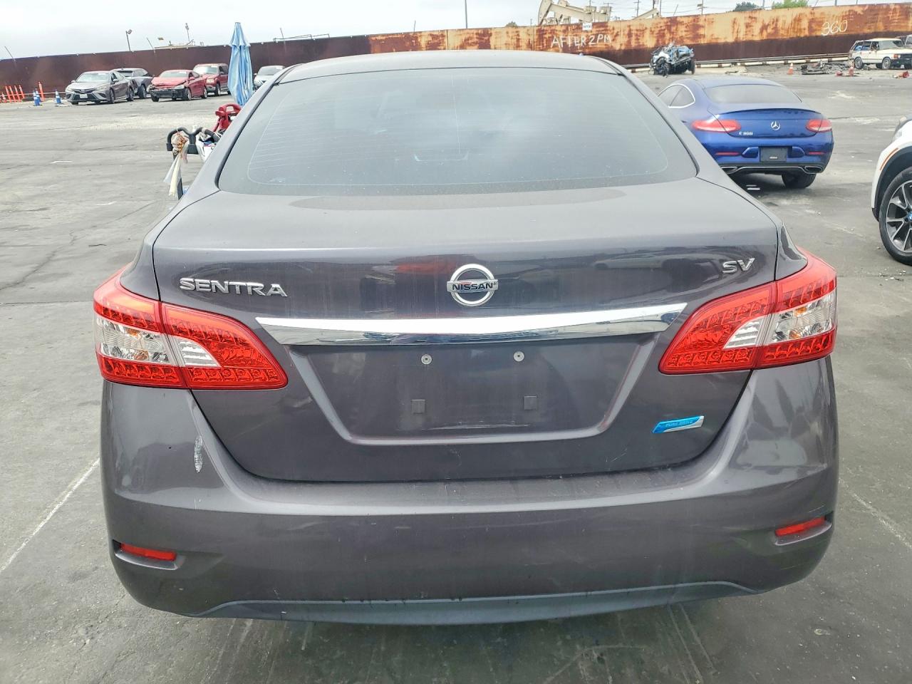 2014 Nissan Sentra Sv Gray vin: 3N1AB7AP5EL633495