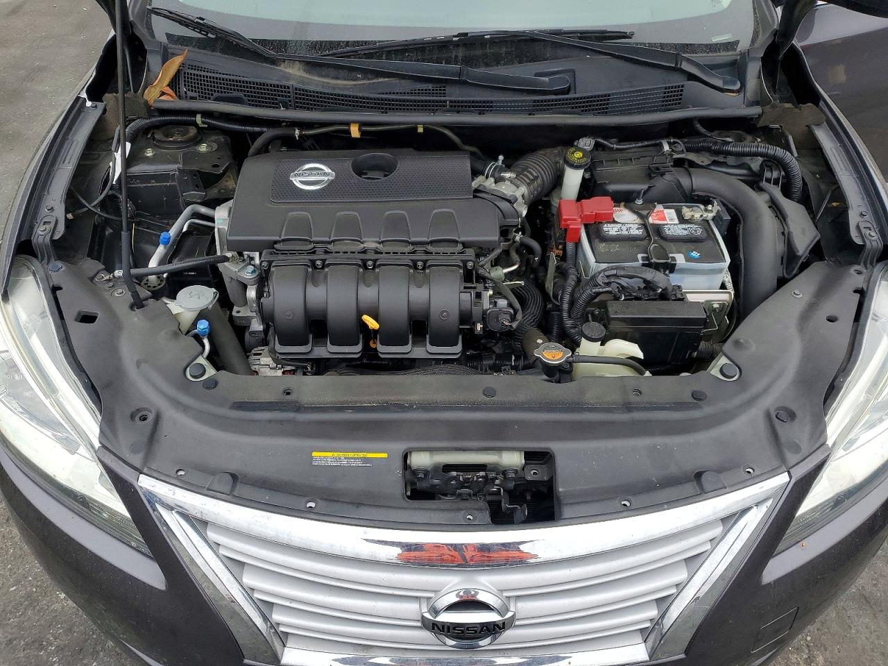 2014 Nissan Sentra Sv Gray vin: 3N1AB7AP5EL633495