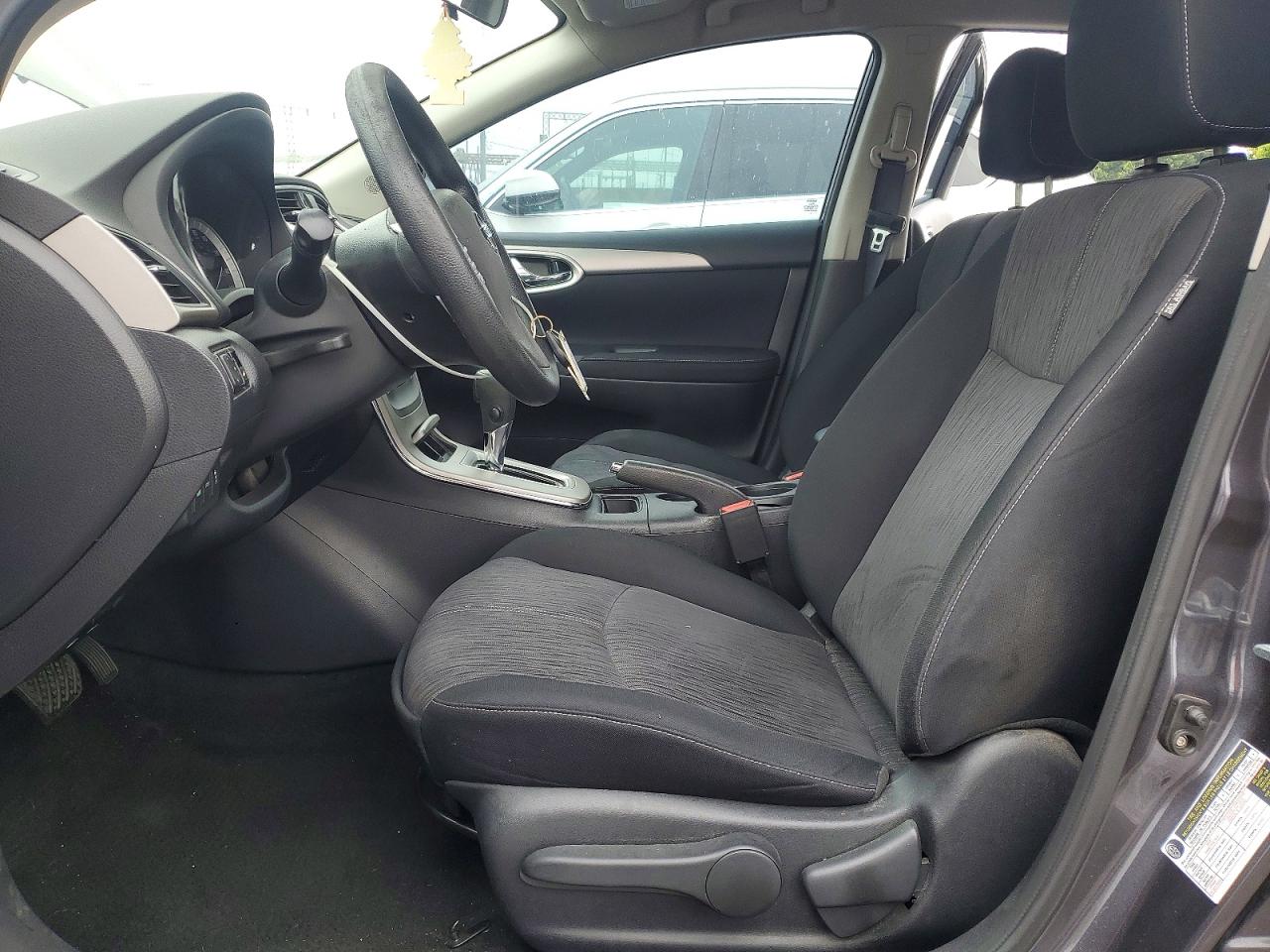 2014 Nissan Sentra Sv Gray vin: 3N1AB7AP5EL633495