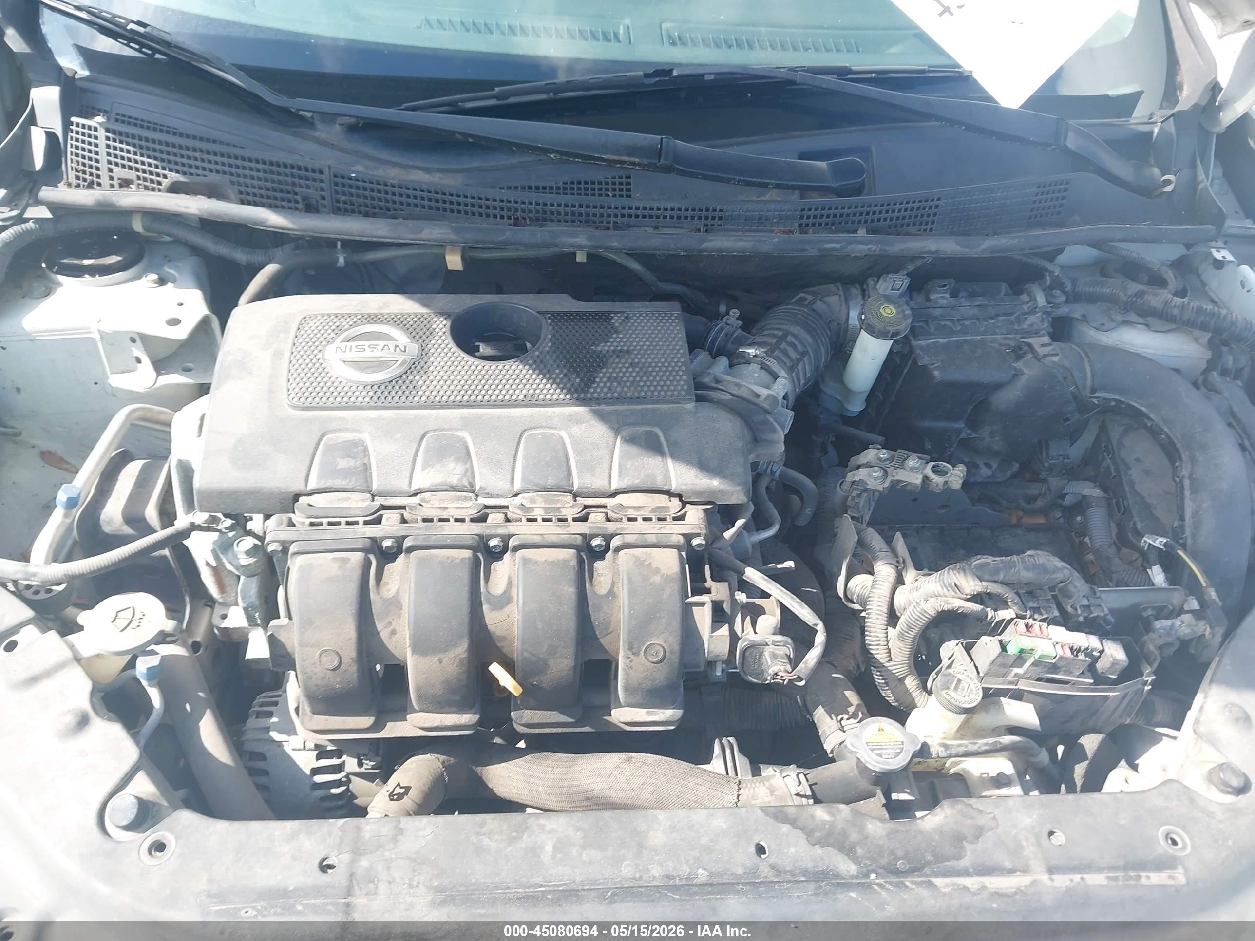 2014 Nissan Sentra Fe+ S/fe+ Sv/s/sl/sr/sv Белый vin: 3N1AB7AP5EL638616