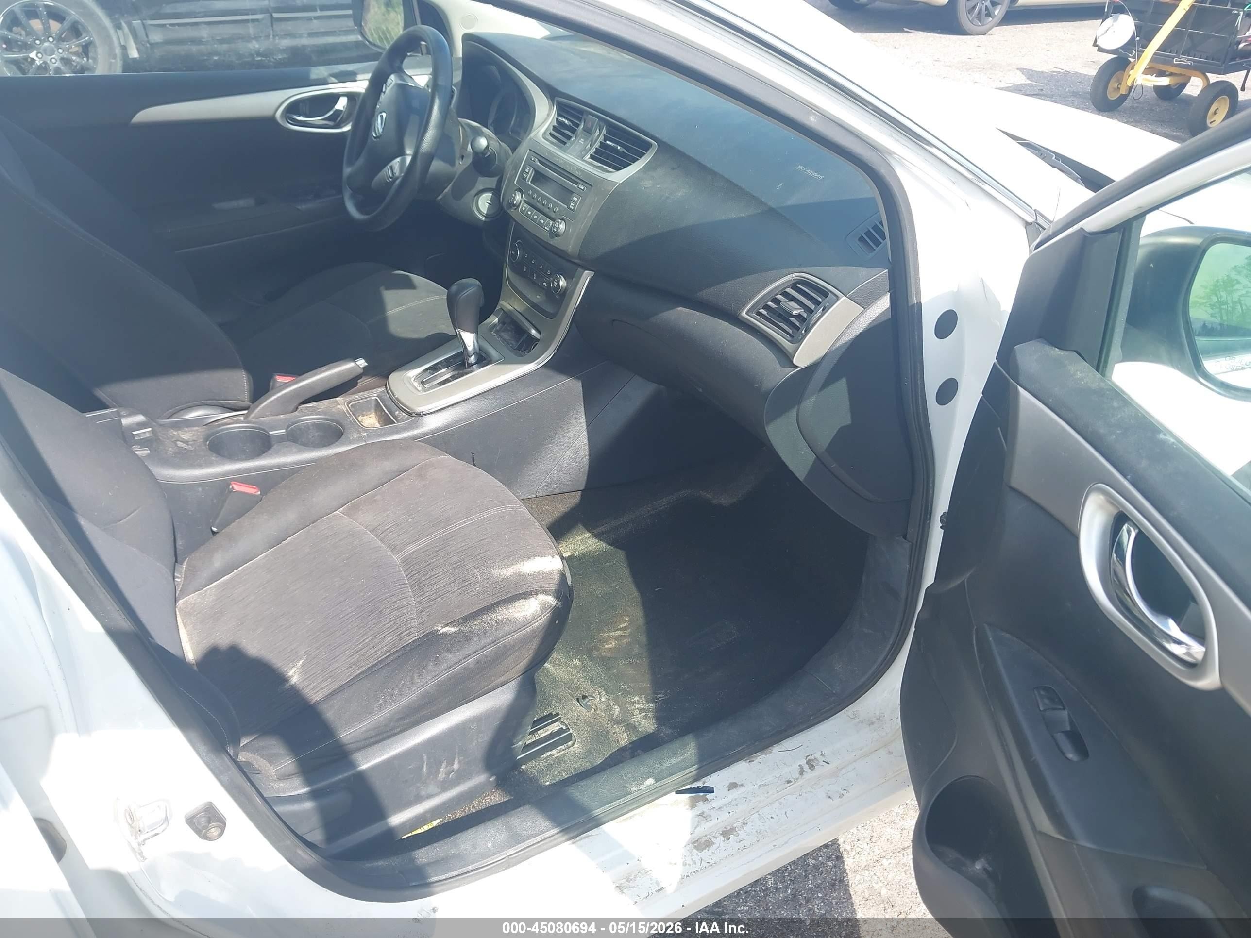 2014 Nissan Sentra Fe+ S/fe+ Sv/s/sl/sr/sv Белый vin: 3N1AB7AP5EL638616