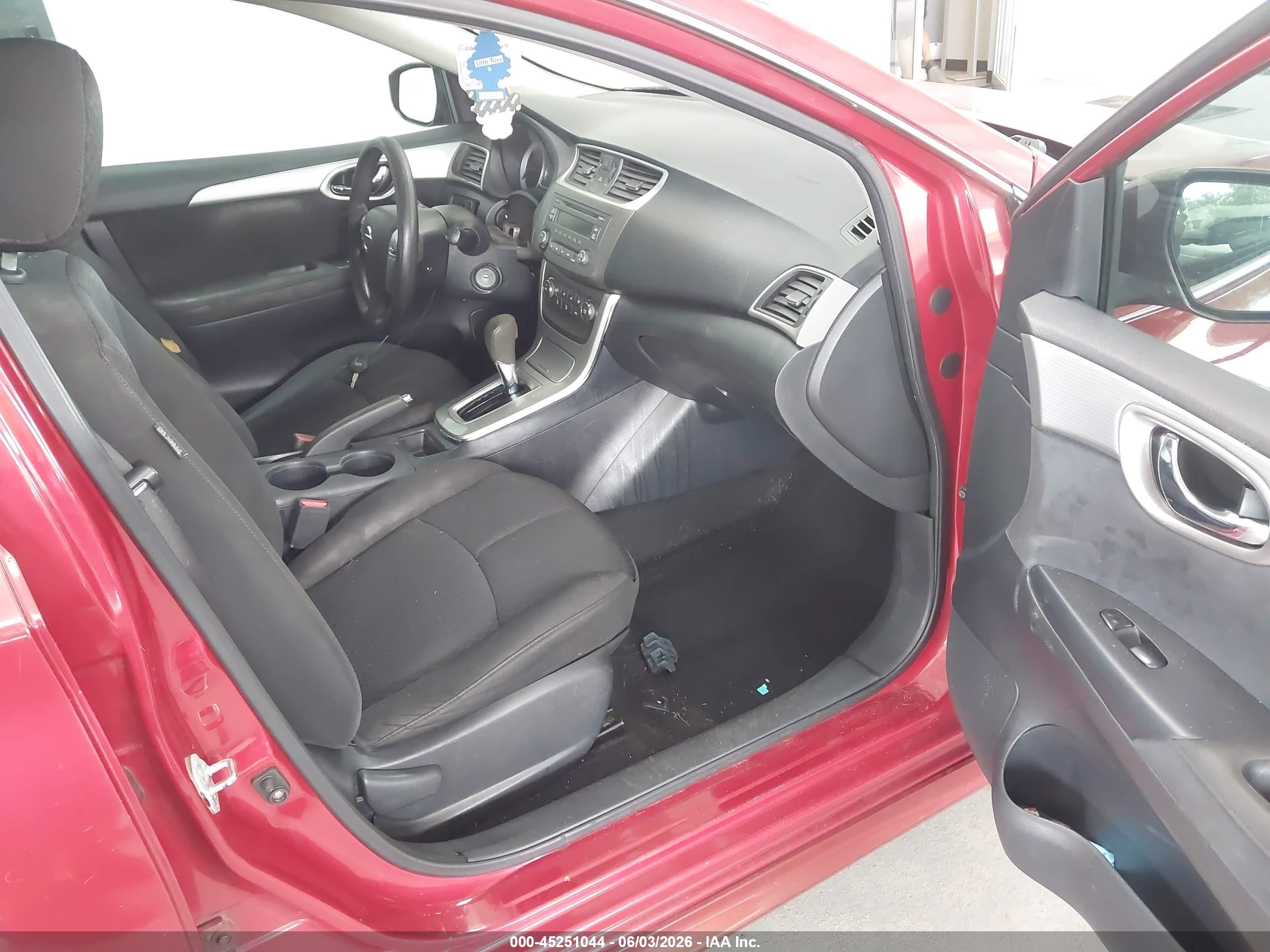 2014 Nissan Sentra Sr Red vin: 3N1AB7AP5EL643105