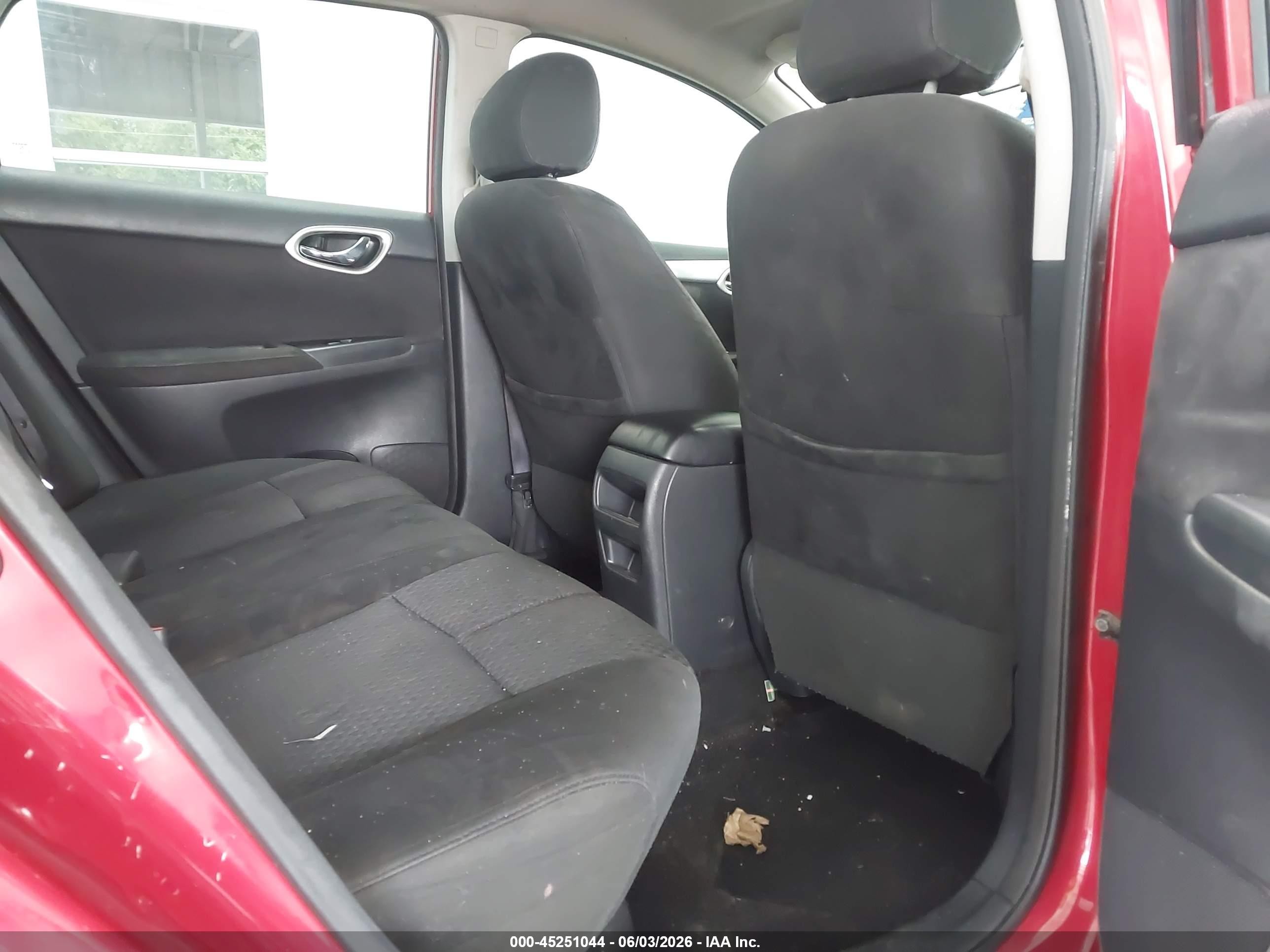 2014 Nissan Sentra Sr Red vin: 3N1AB7AP5EL643105