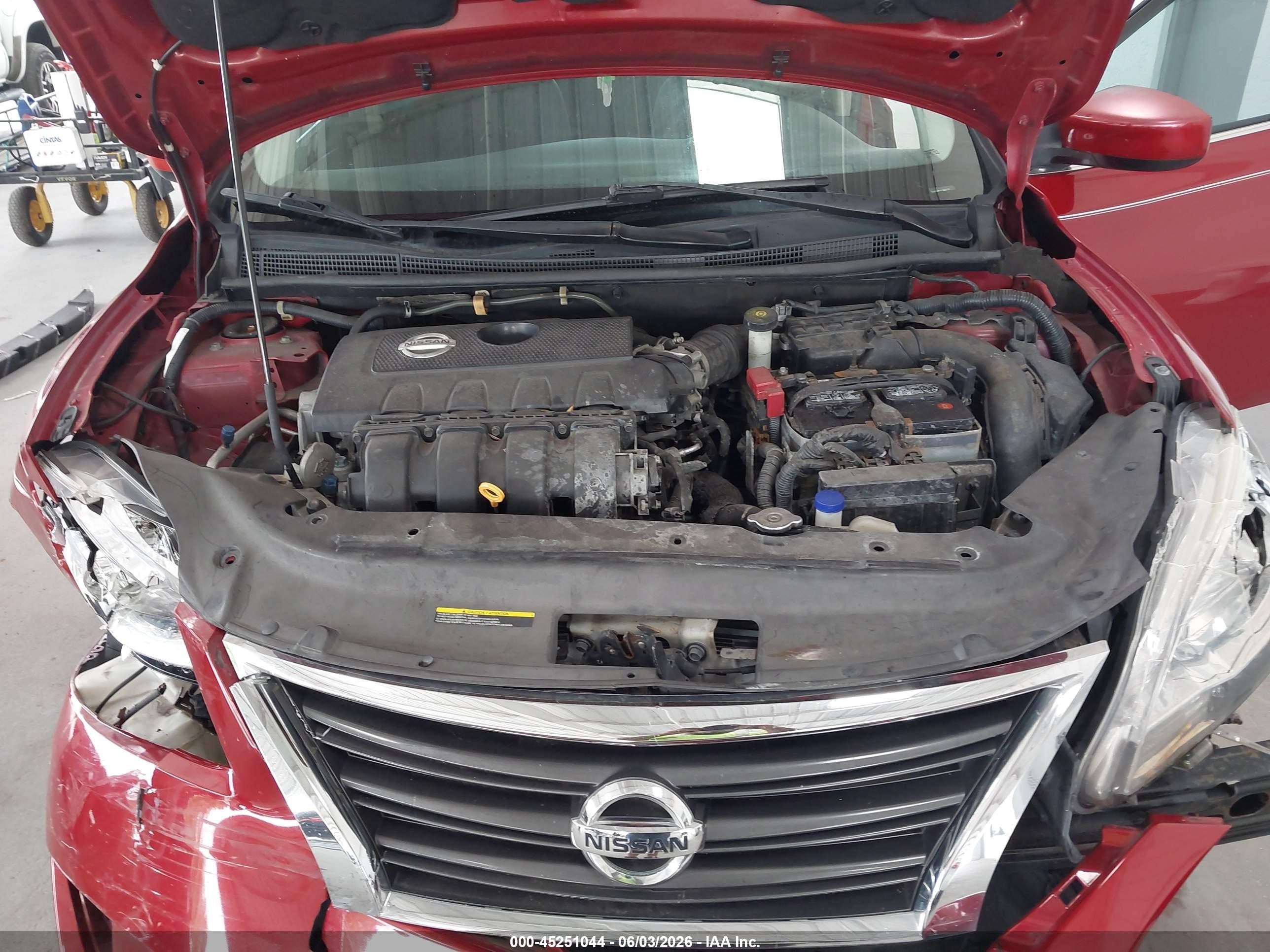2014 Nissan Sentra Sr Red vin: 3N1AB7AP5EL643105