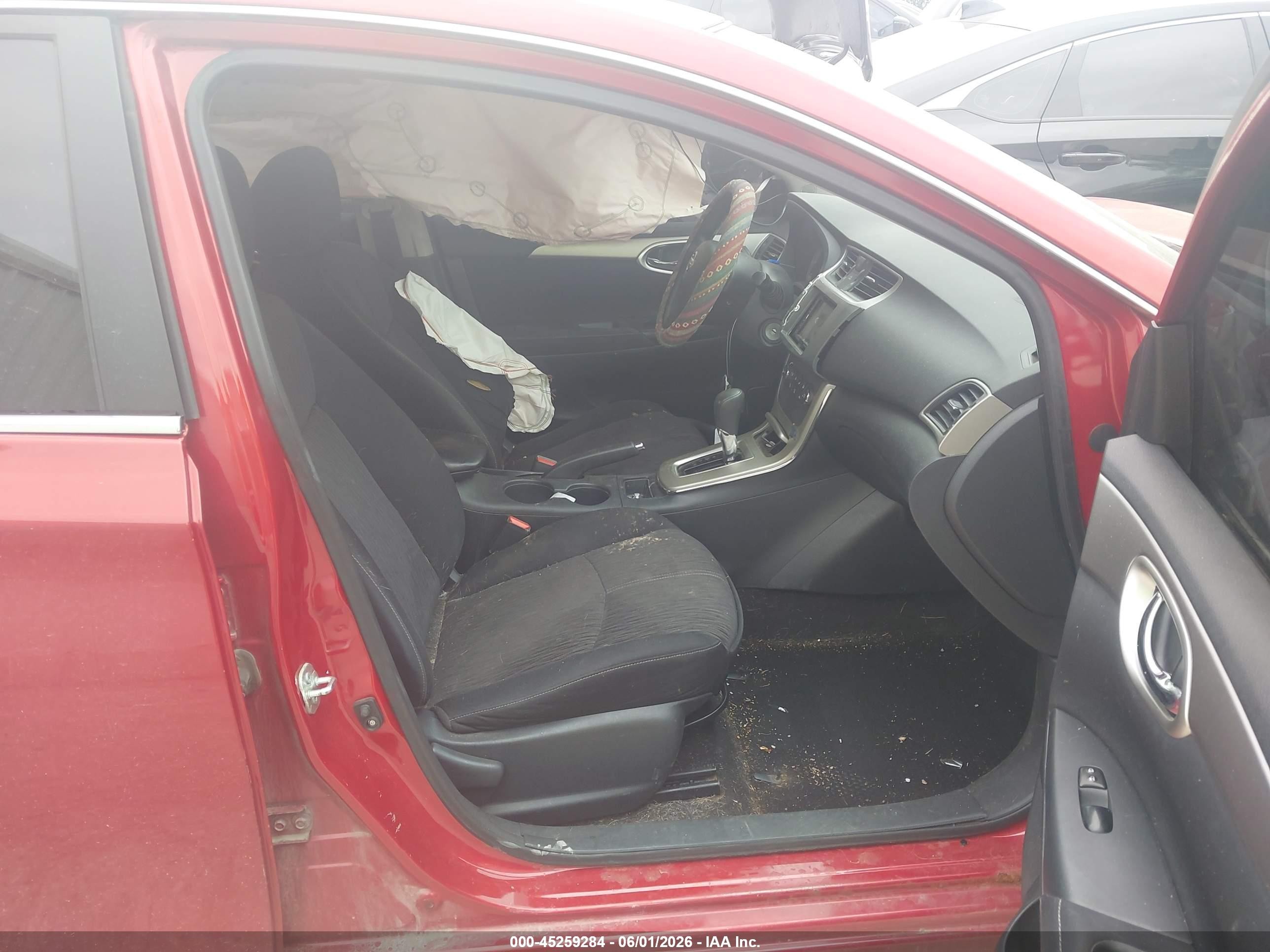 2014 Nissan Sentra Fe+ S/fe+ Sv/s/sl/sr/sv Черный vin: 3N1AB7AP5EL646117