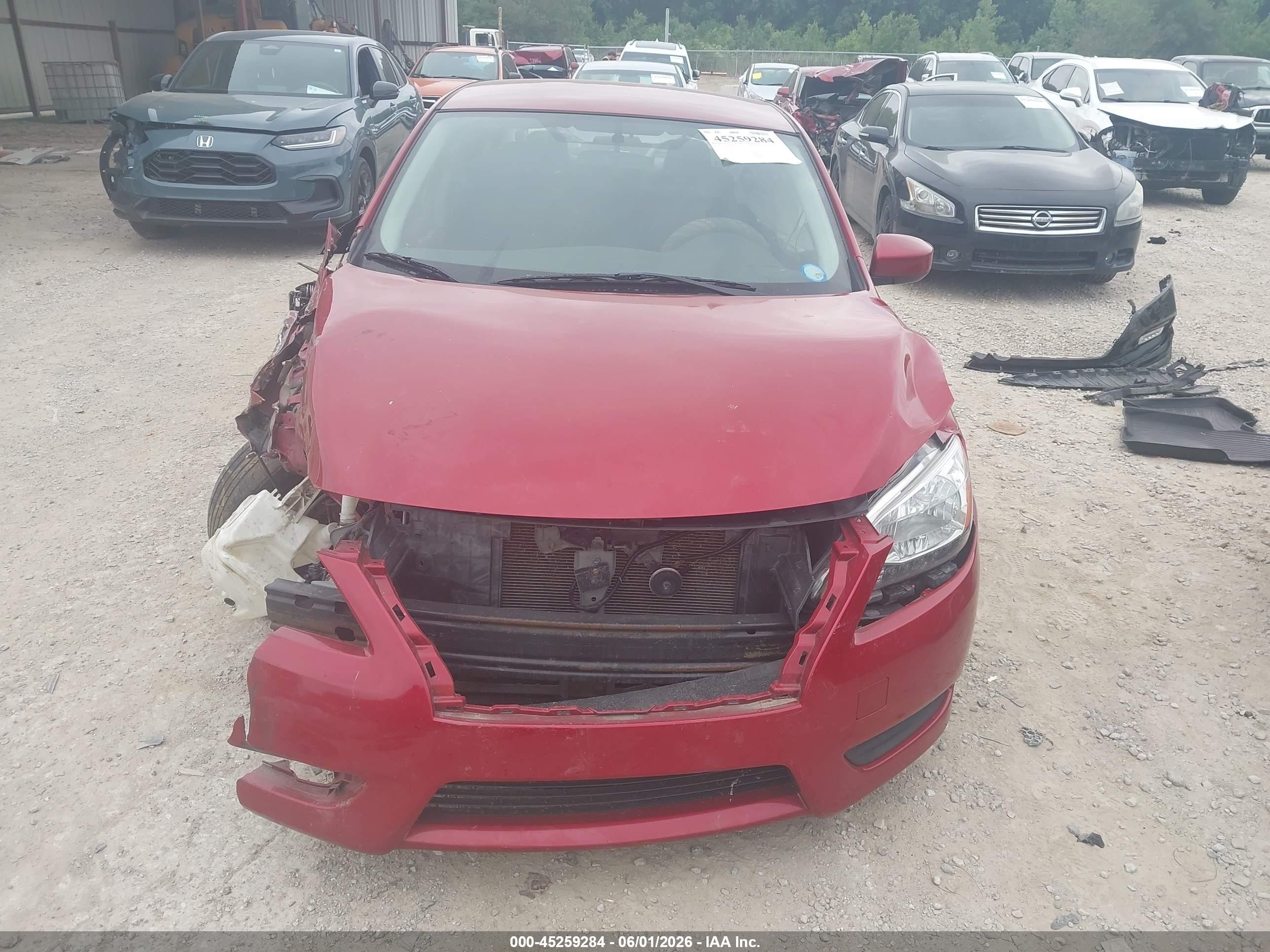 2014 Nissan Sentra Fe+ S/fe+ Sv/s/sl/sr/sv Черный vin: 3N1AB7AP5EL646117