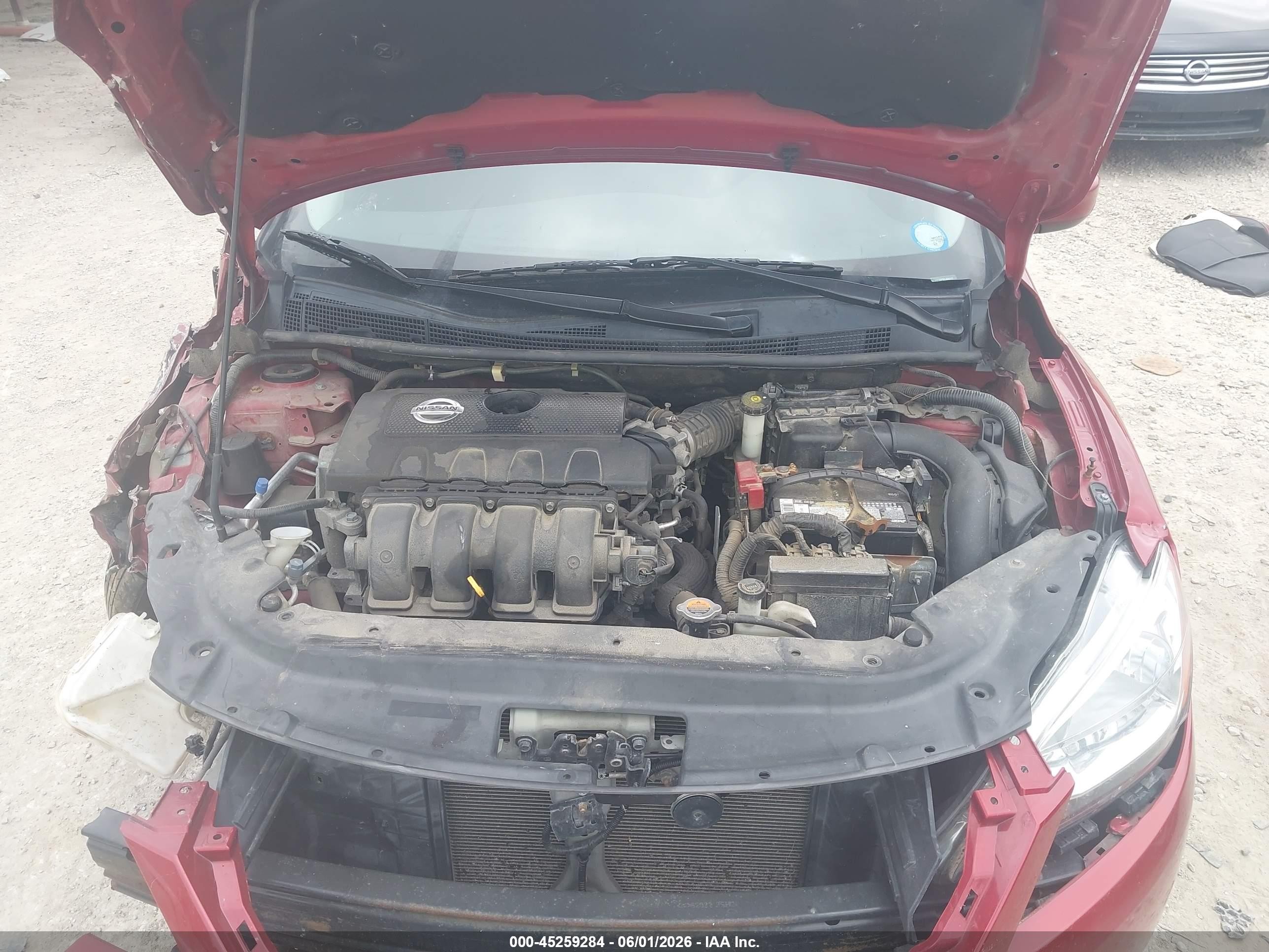 2014 Nissan Sentra Fe+ S/fe+ Sv/s/sl/sr/sv Черный vin: 3N1AB7AP5EL646117