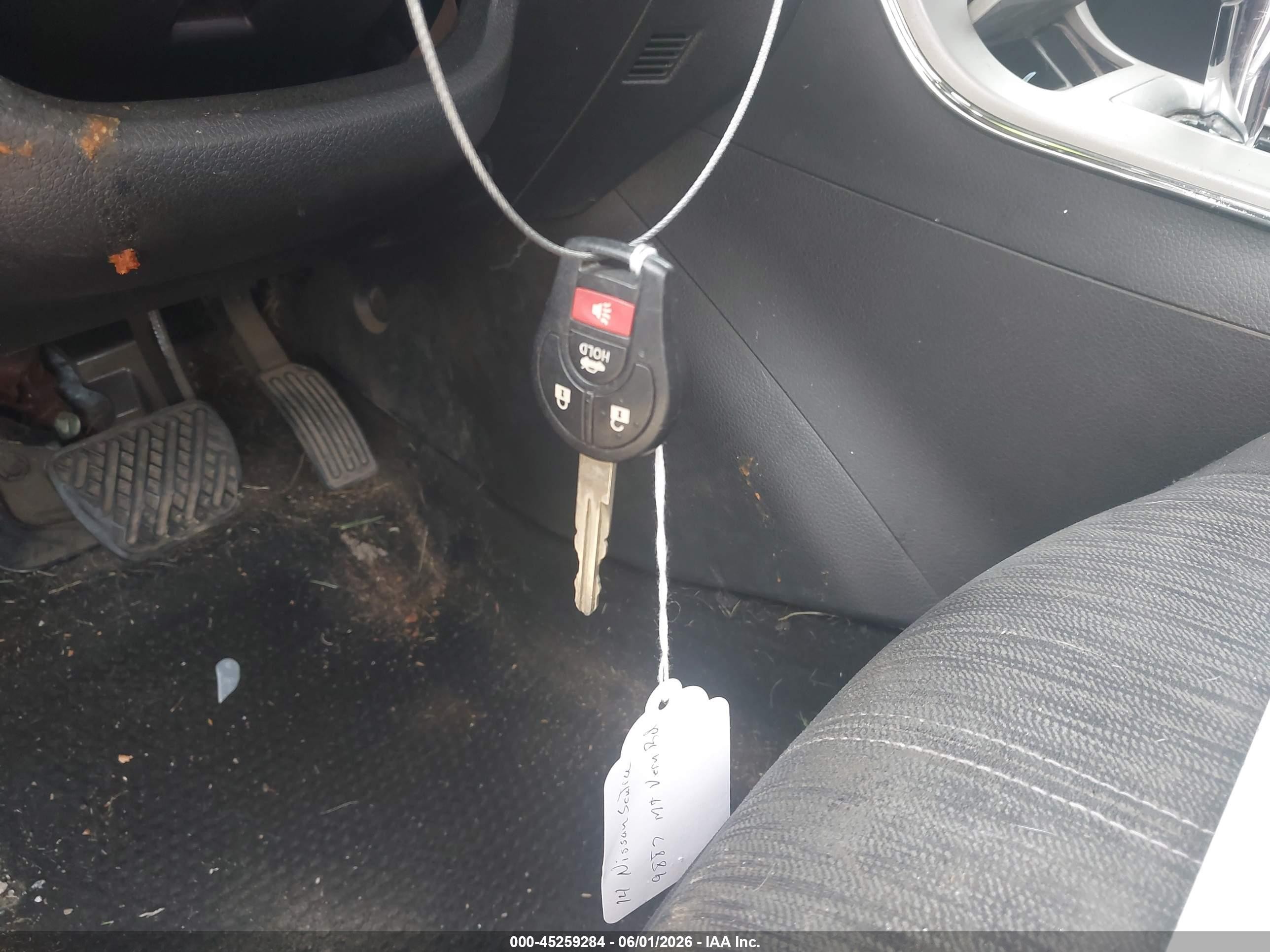 2014 Nissan Sentra Fe+ S/fe+ Sv/s/sl/sr/sv Черный vin: 3N1AB7AP5EL646117
